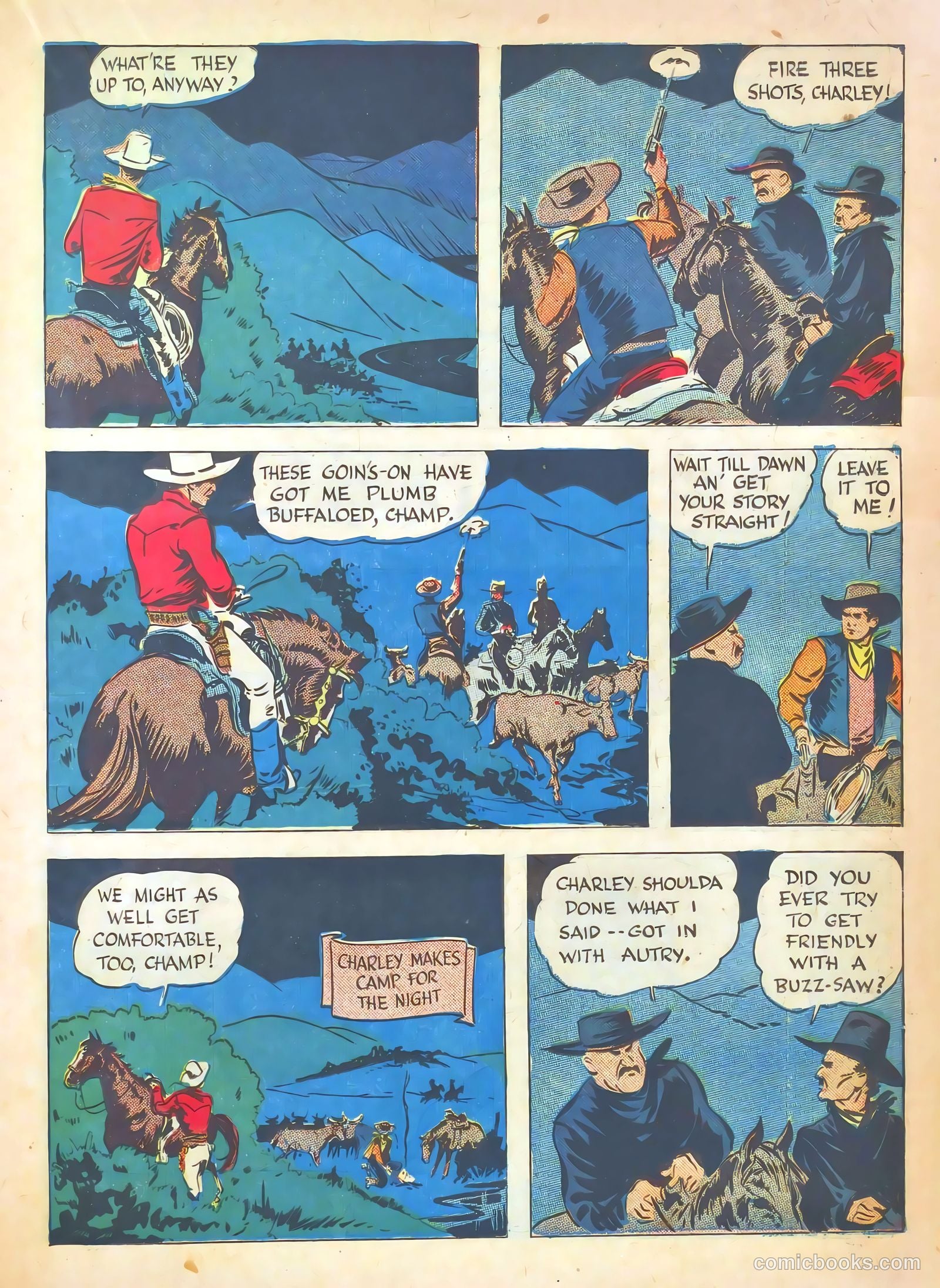 Gene Autry Comics #7 (1943) — page 35 of 68