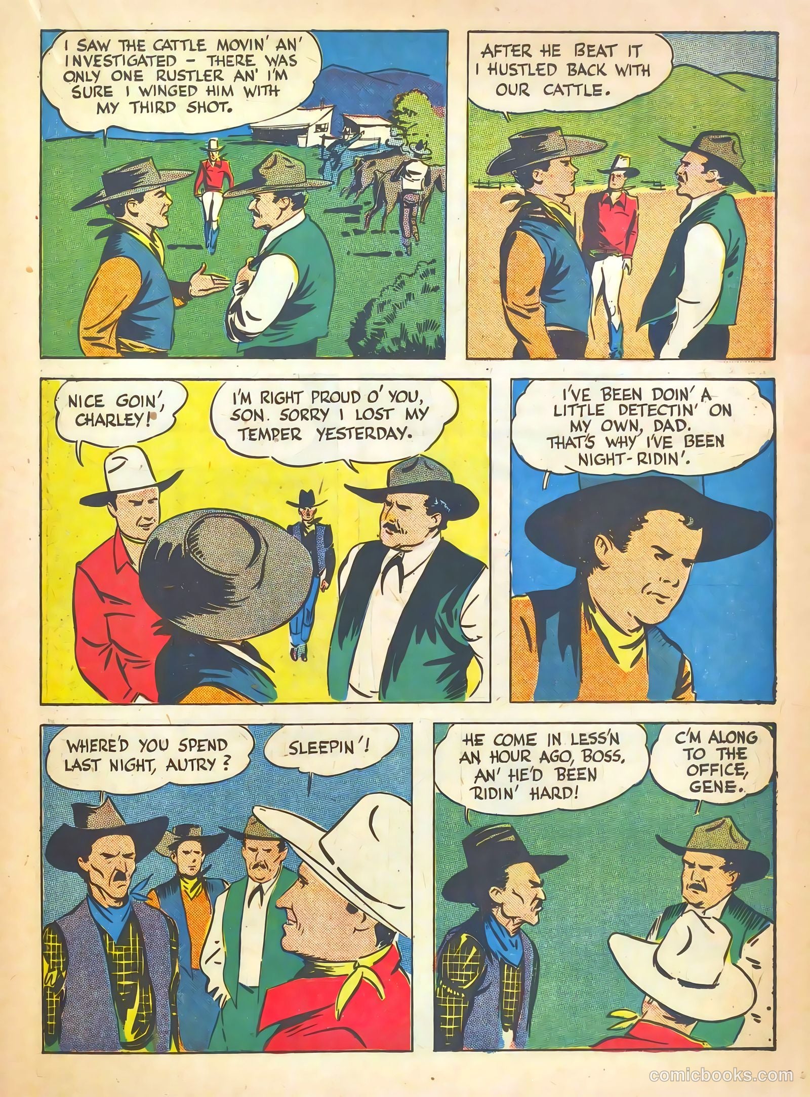 Gene Autry Comics #7 (1943) — page 37 of 68