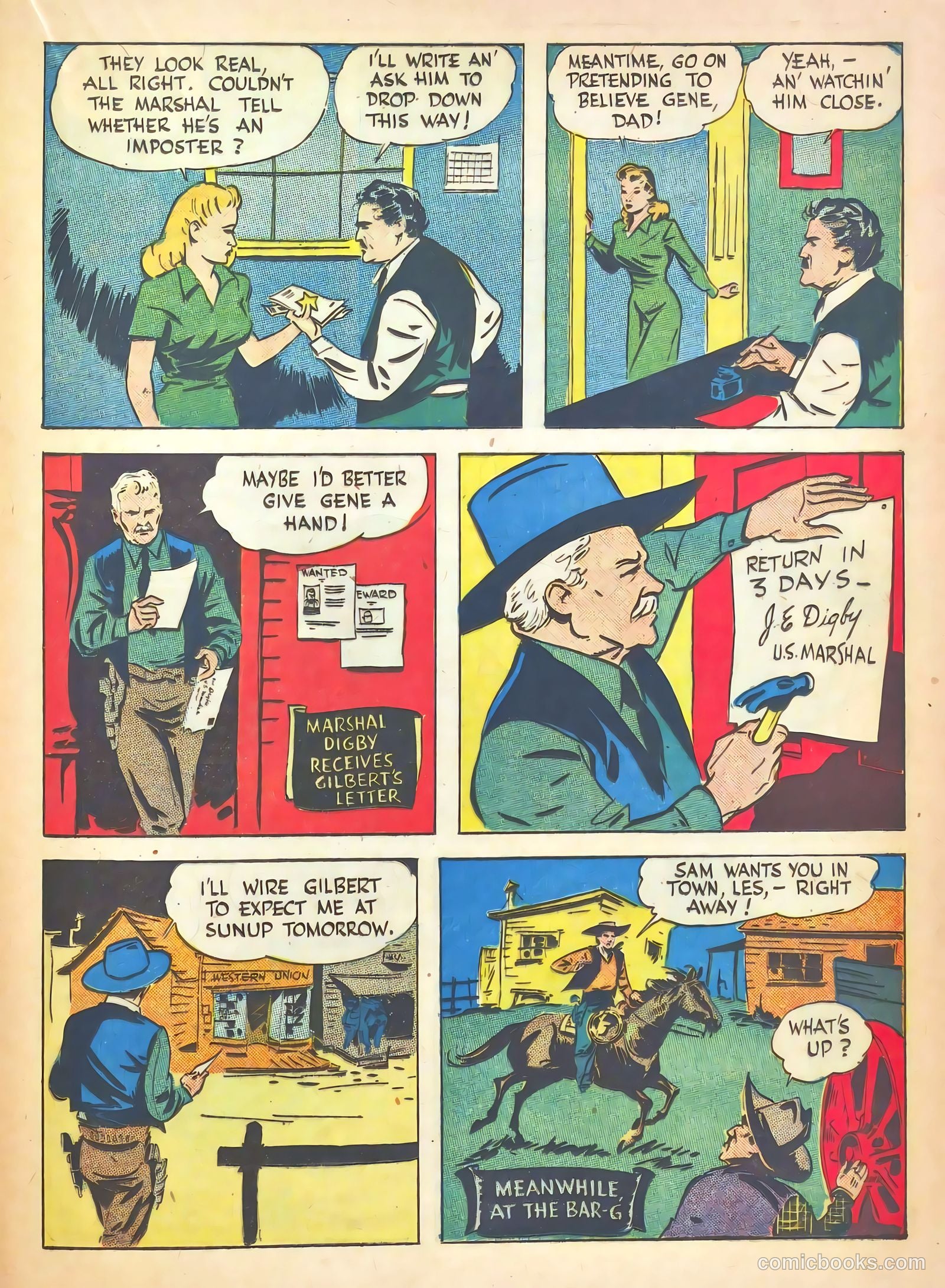 Gene Autry Comics #7 (1943) — page 39 of 68