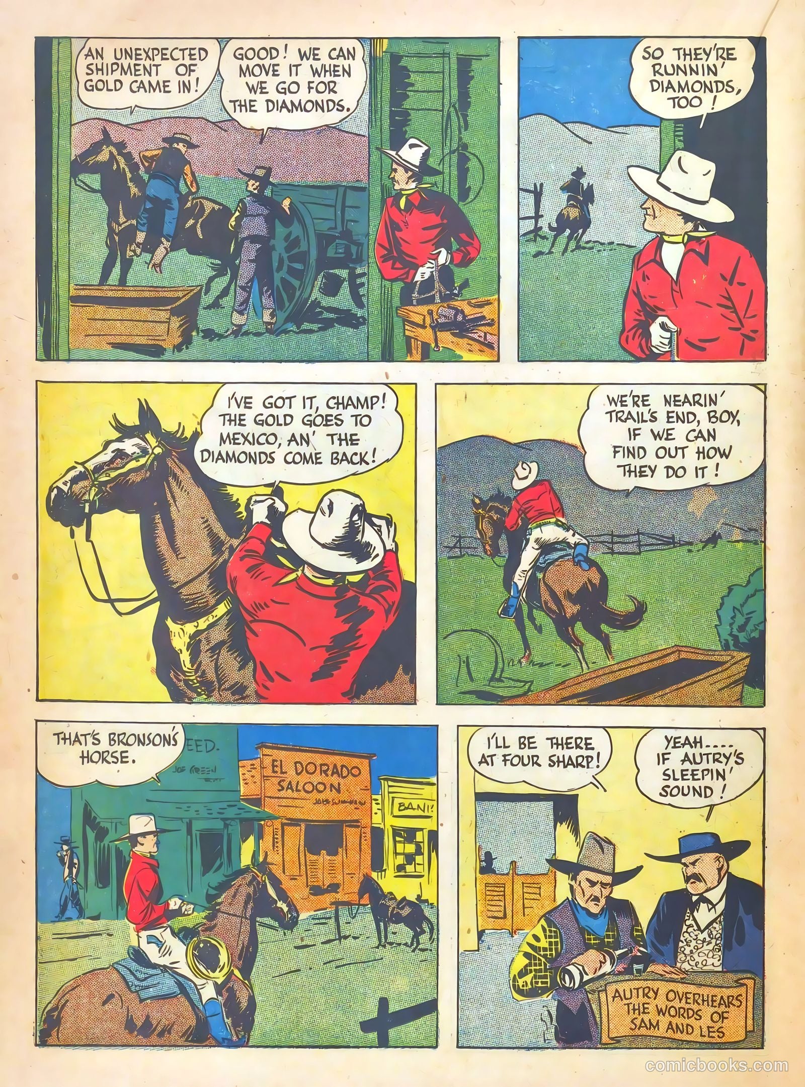 Gene Autry Comics #7 (1943) — page 40 of 68