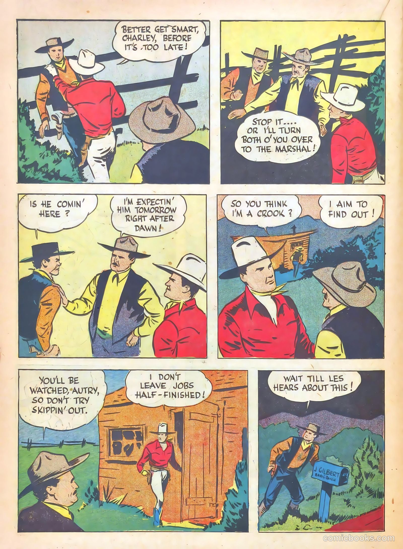 Gene Autry Comics #7 (1943) — page 42 of 68