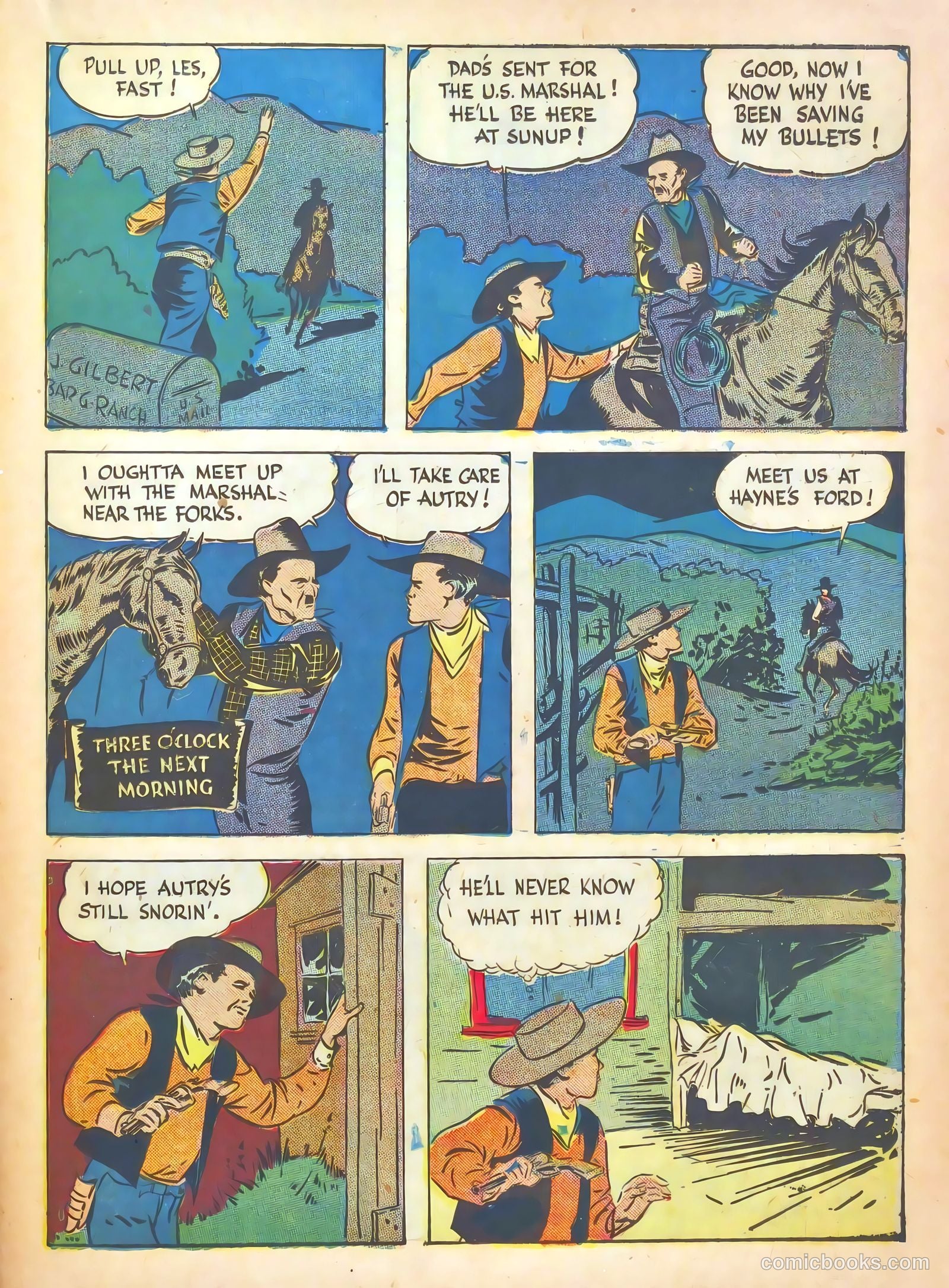 Gene Autry Comics #7 (1943) — page 43 of 68