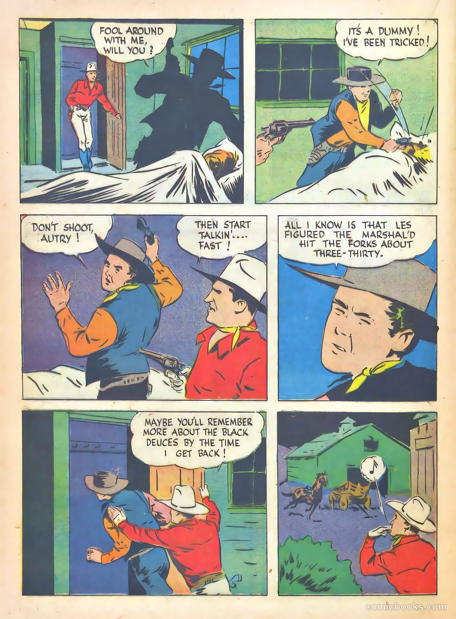 Gene Autry Comics #7 (1943) — page 44 of 68