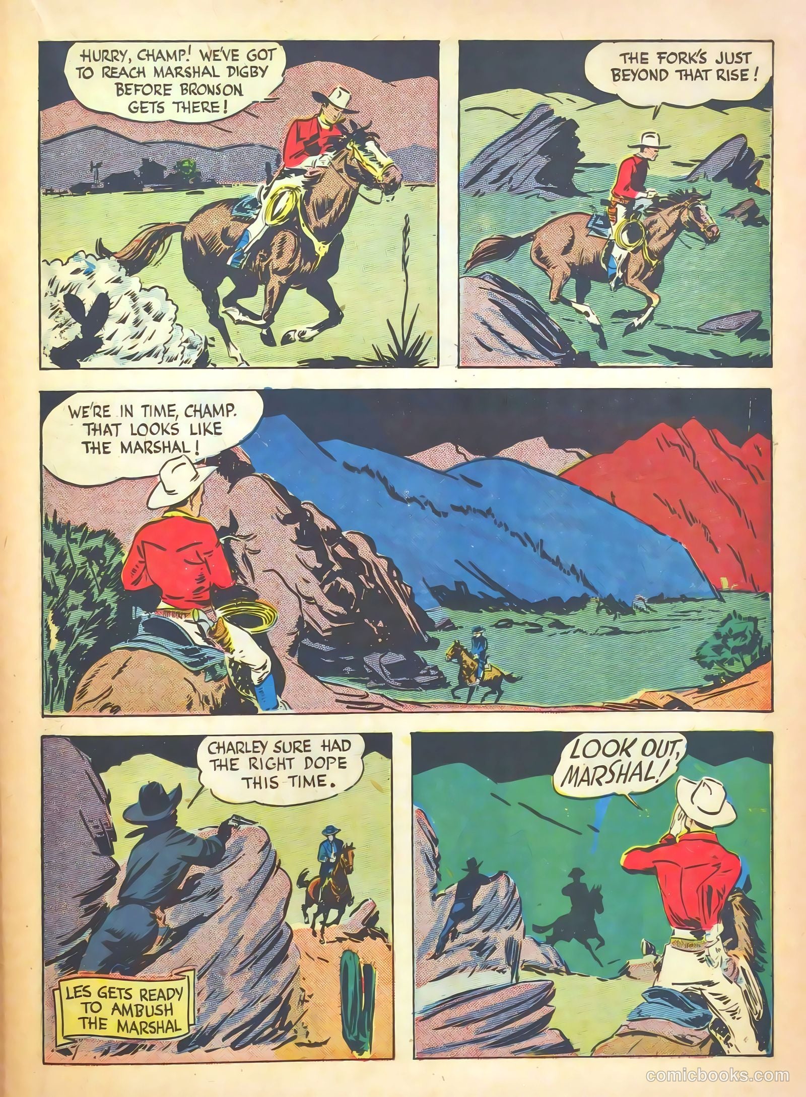 Gene Autry Comics #7 (1943) — page 45 of 68