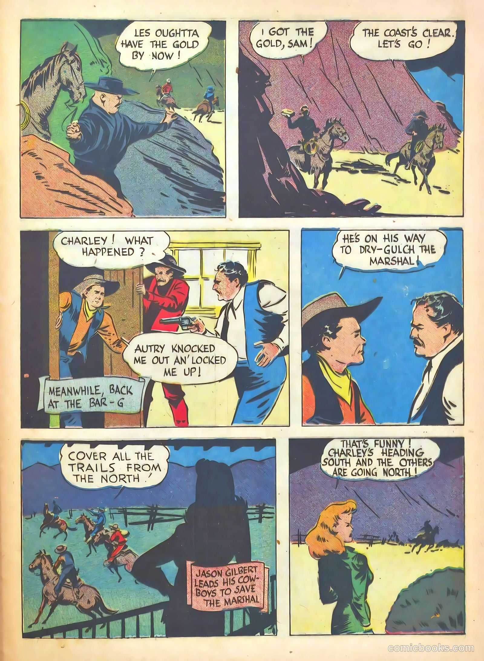 Gene Autry Comics #7 (1943) — page 49 of 68