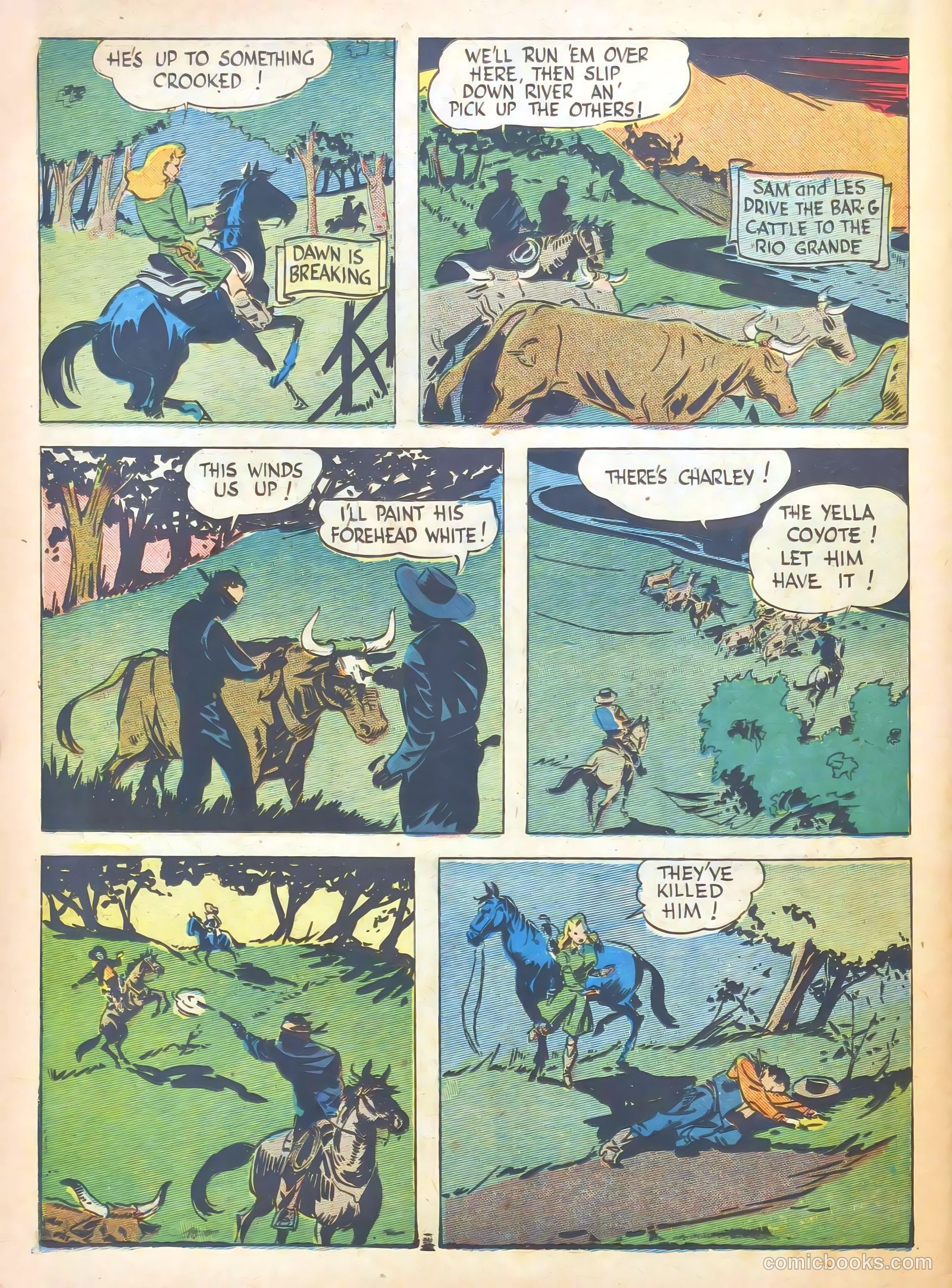 Gene Autry Comics #7 (1943) — page 50 of 68