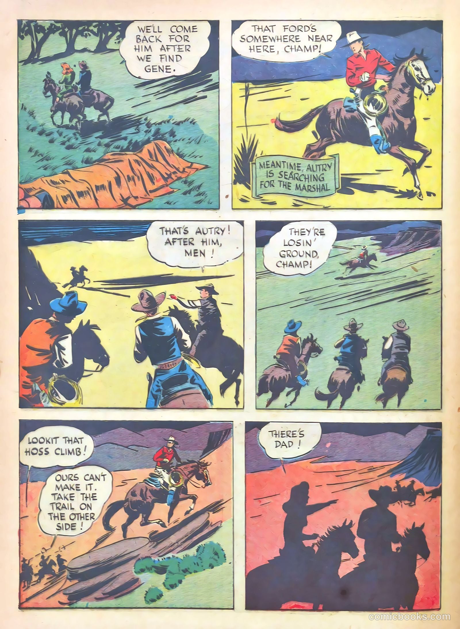 Gene Autry Comics #7 (1943) — page 52 of 68