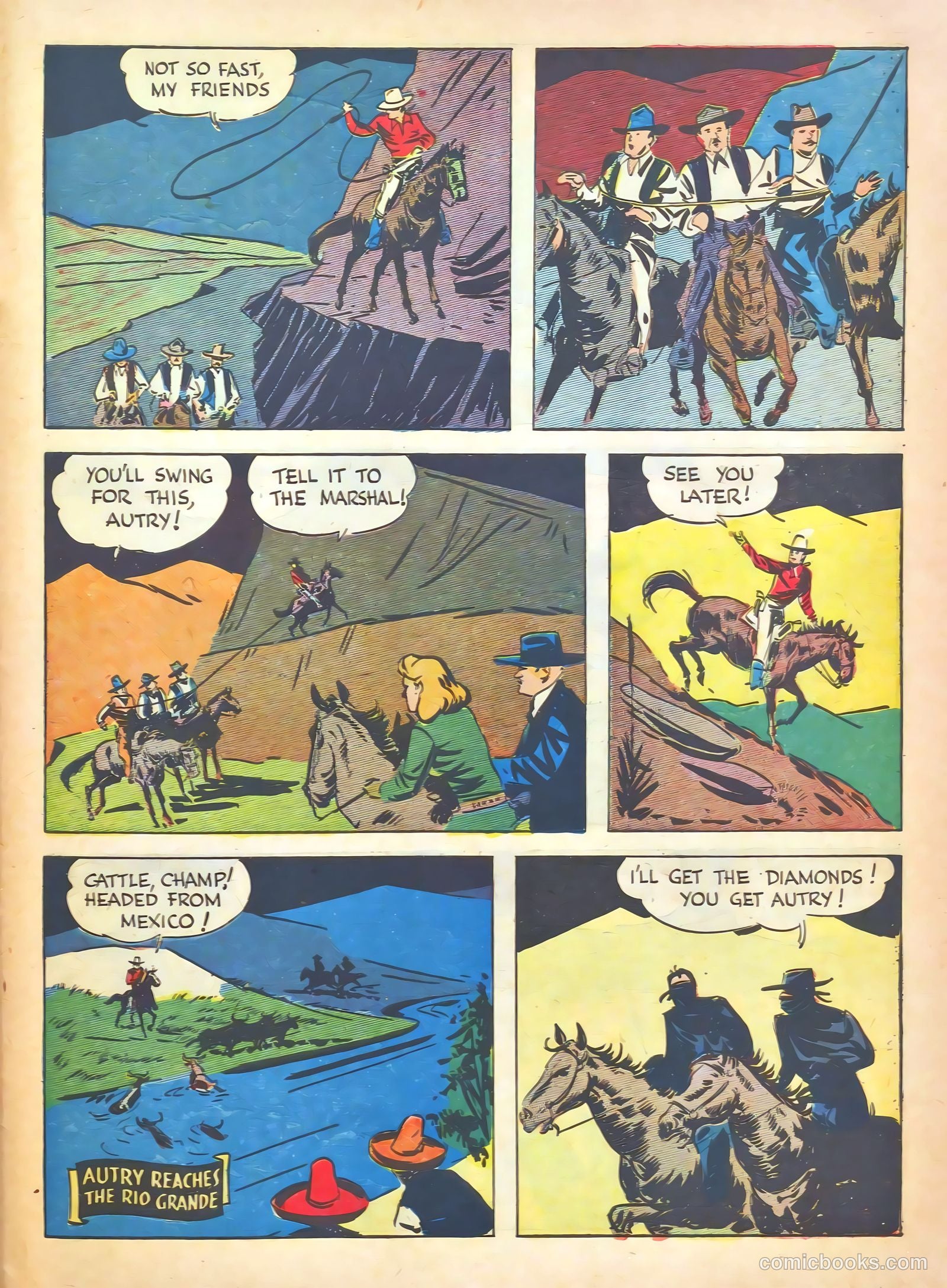 Gene Autry Comics #7 (1943) — page 53 of 68
