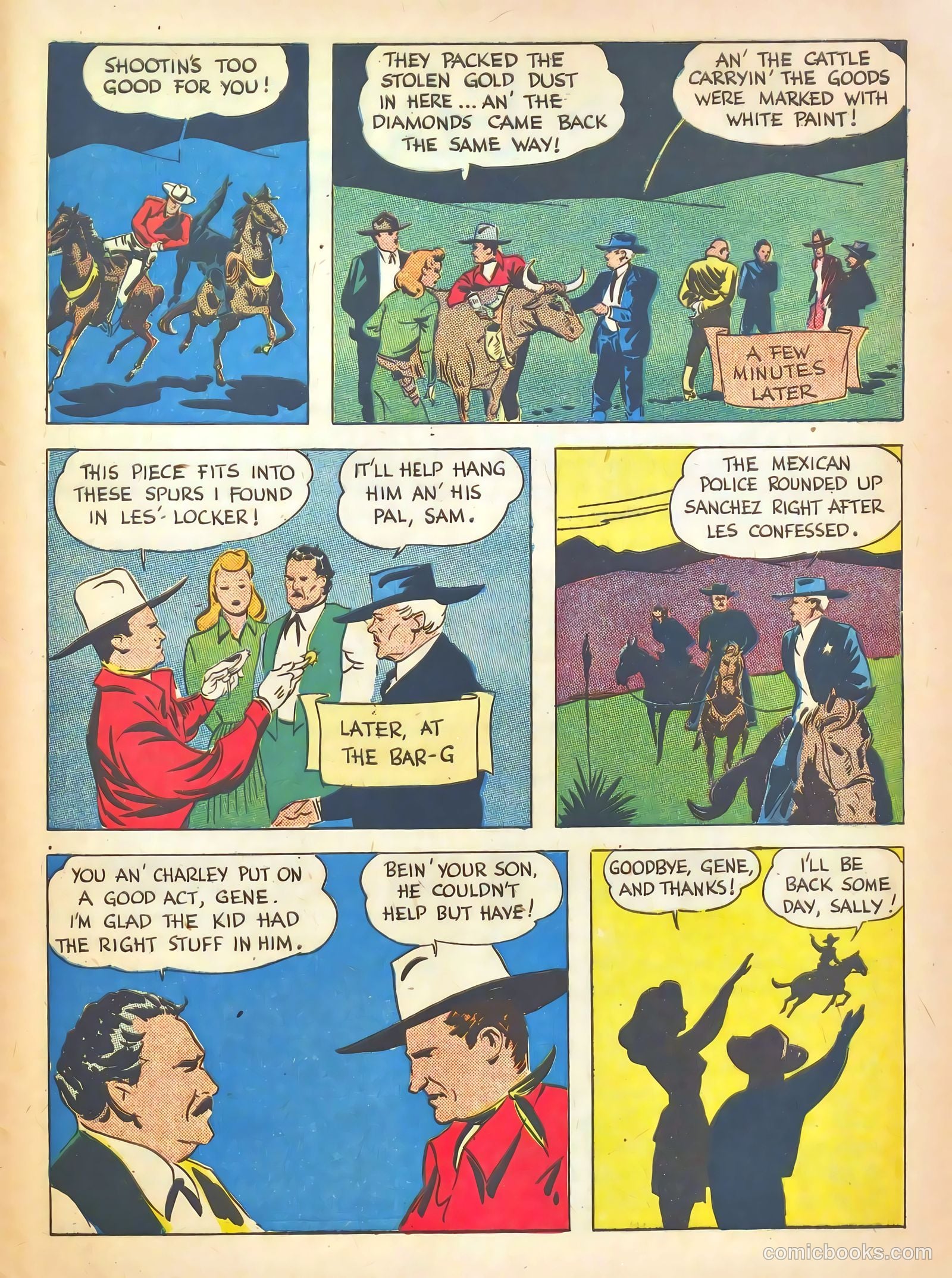 Gene Autry Comics #7 (1943) — page 55 of 68