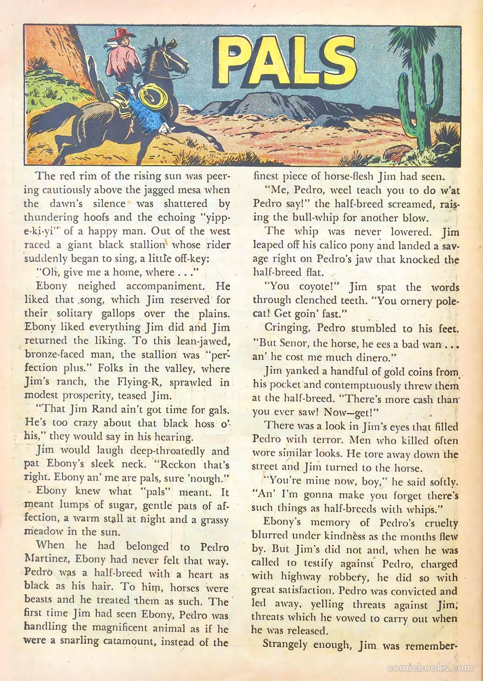 Gene Autry Comics #7 (1943) — page 56 of 68