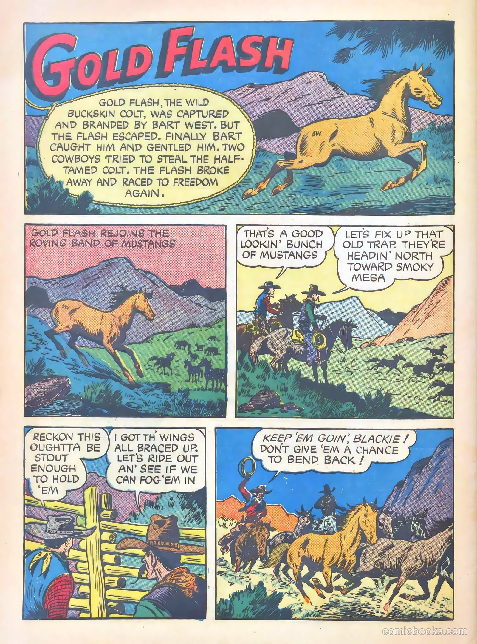 Gene Autry Comics #7 (1943) — page 62 of 68