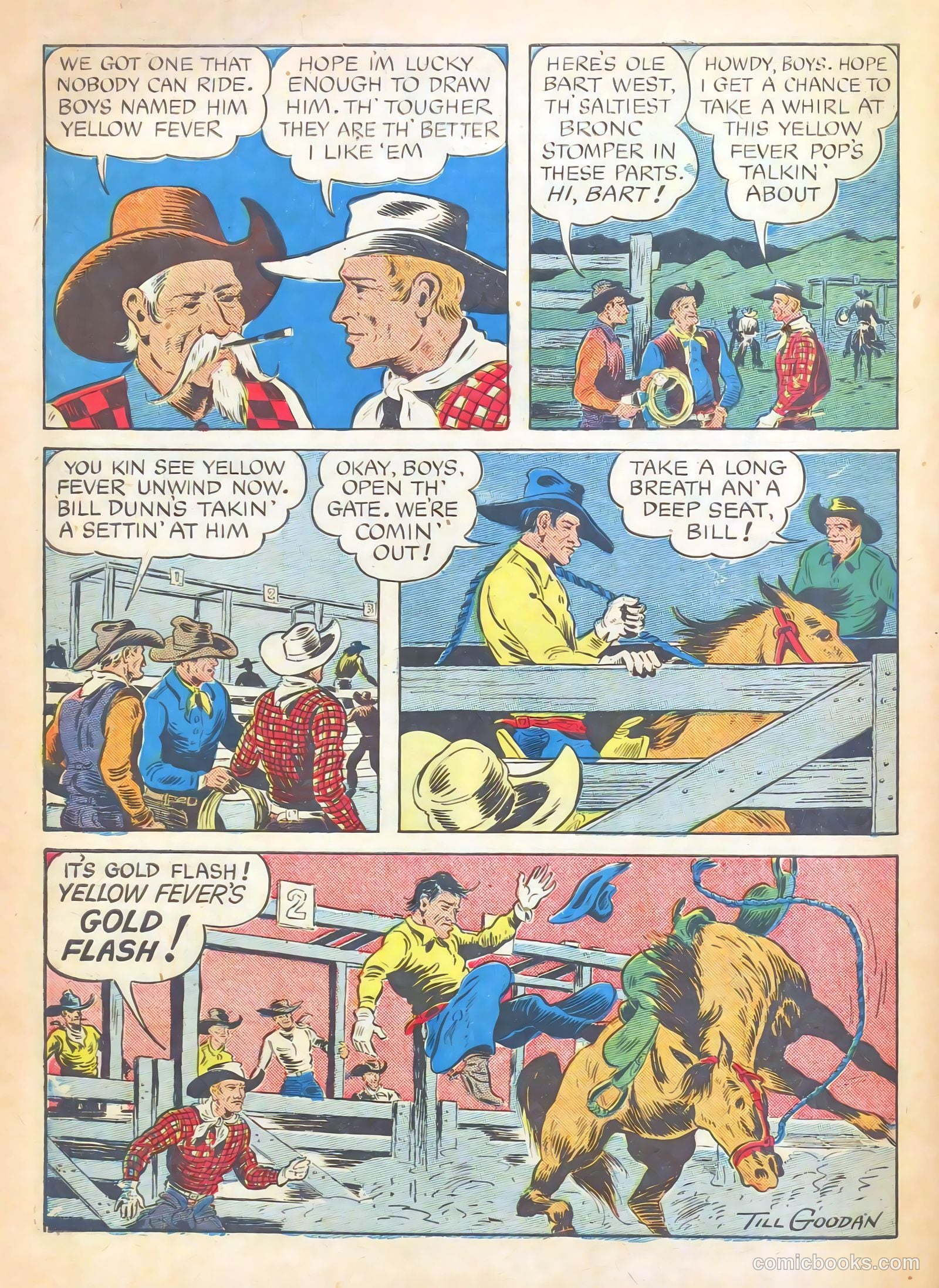 Gene Autry Comics #7 (1943) — page 66 of 68