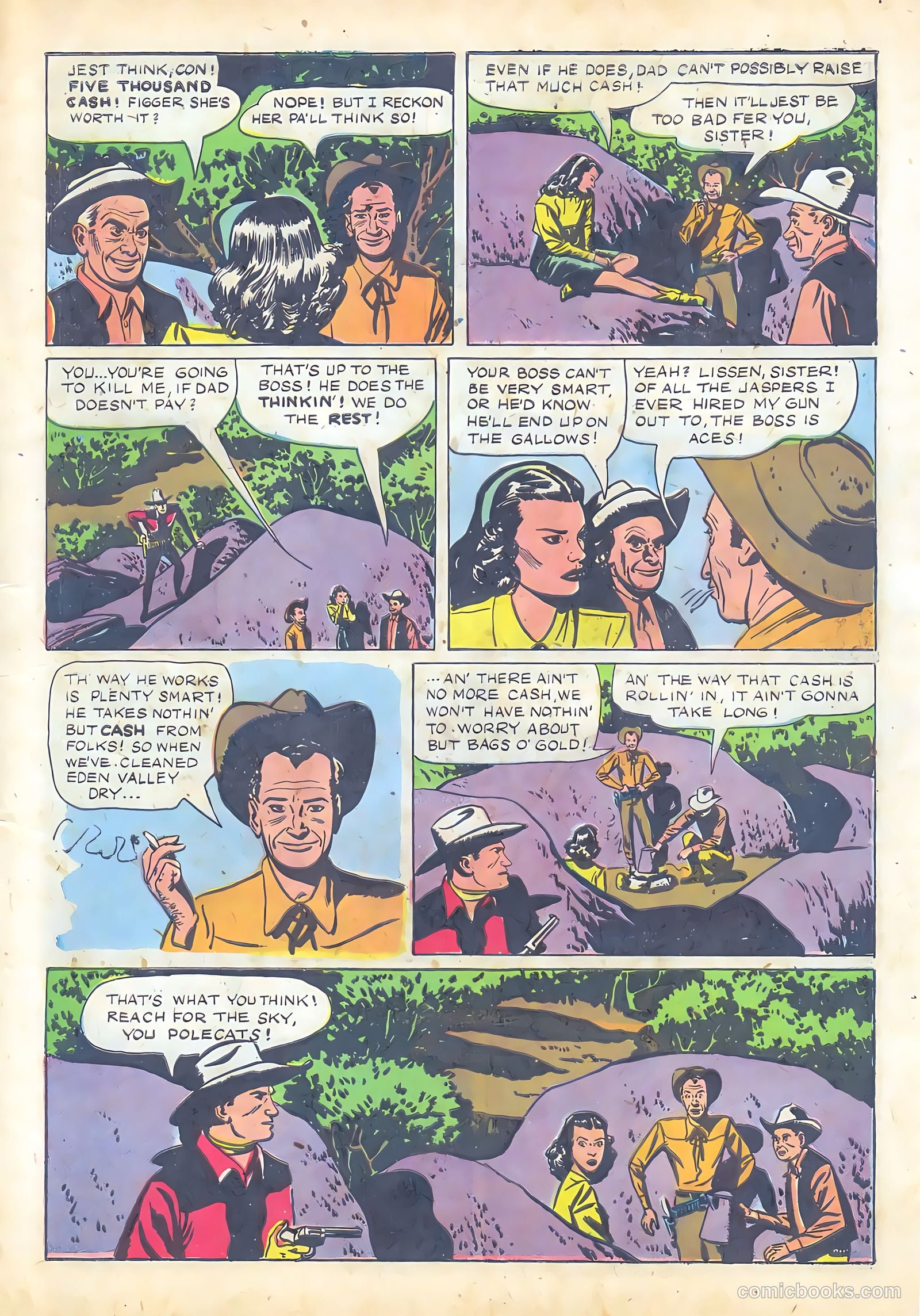 Gene Autry Comics #8 (1954) — page 5 of 52