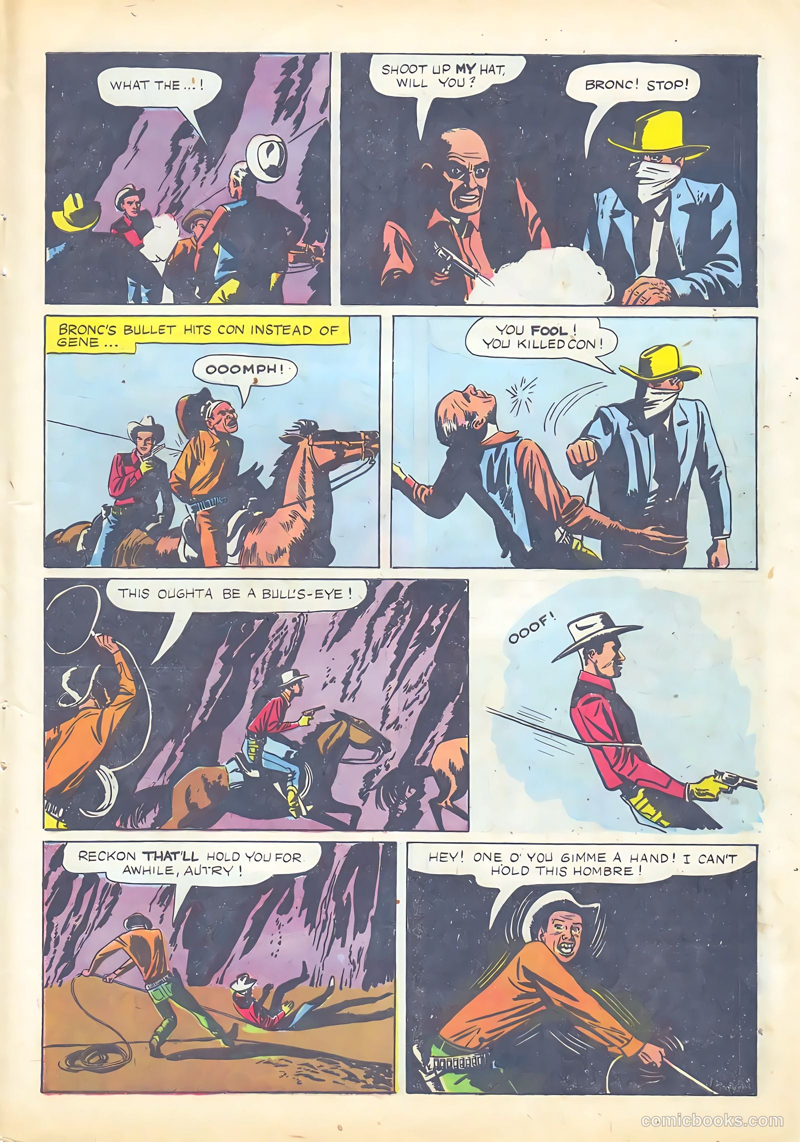Gene Autry Comics #8 (1954) — page 11 of 52