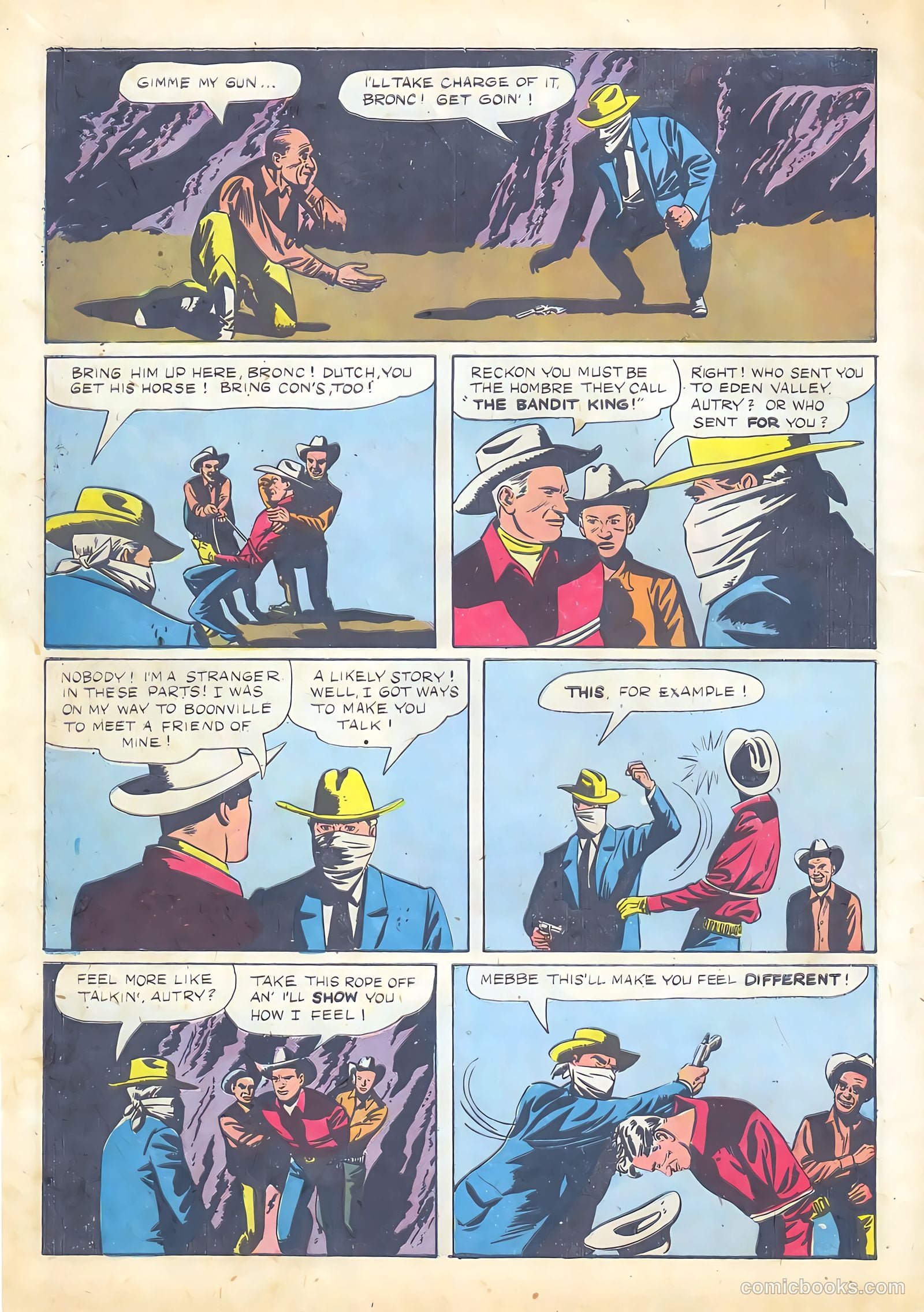 Gene Autry Comics #8 (1954) — page 12 of 52