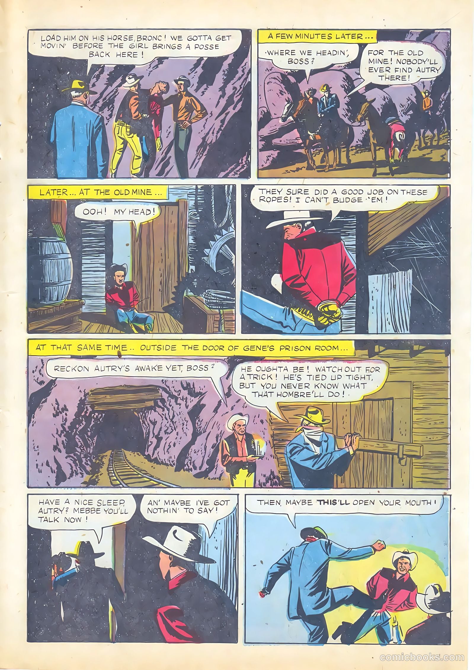 Gene Autry Comics #8 (1954) — page 13 of 52