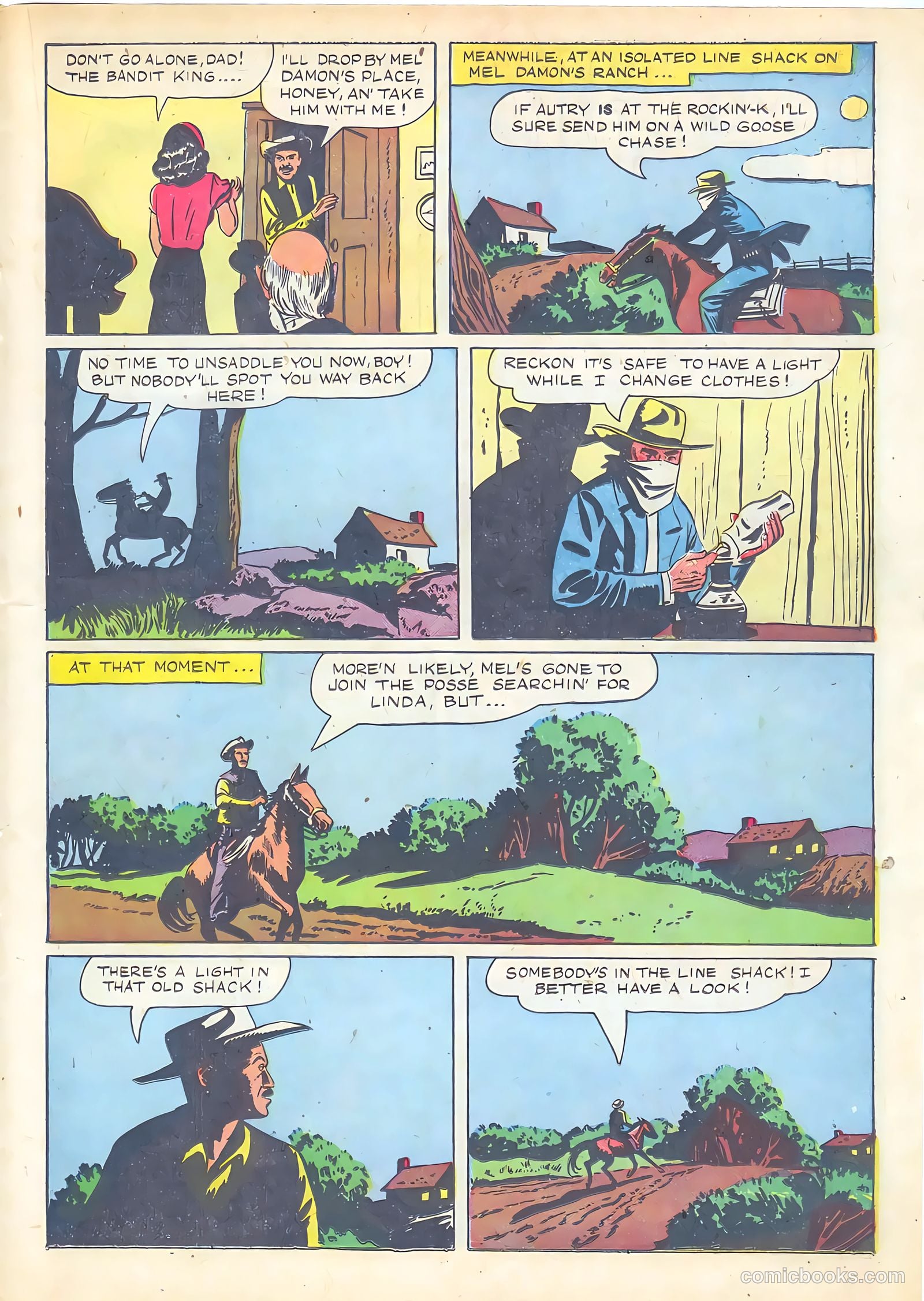 Gene Autry Comics #8 (1954) — page 19 of 52