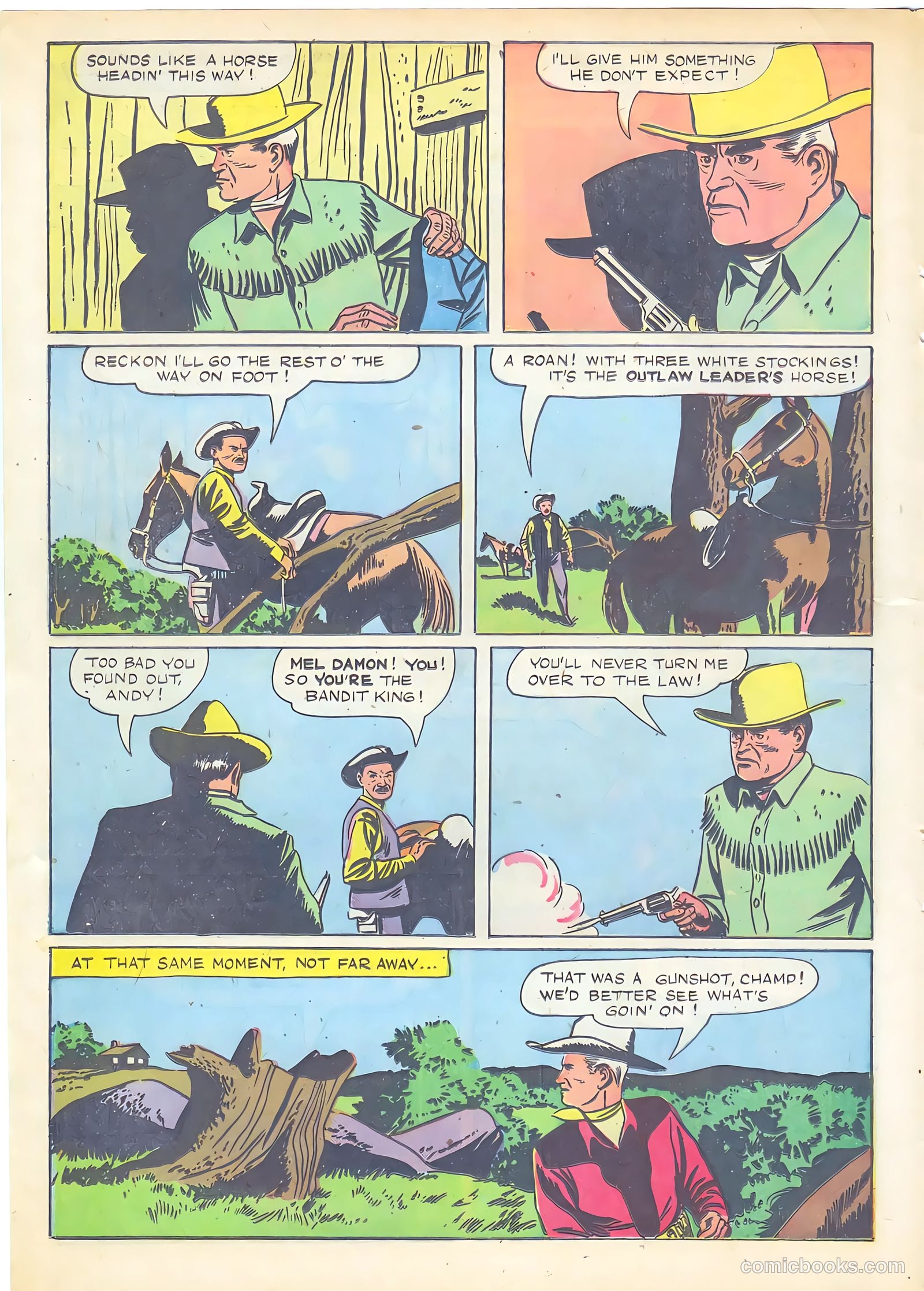 Gene Autry Comics #8 (1954) — page 20 of 52