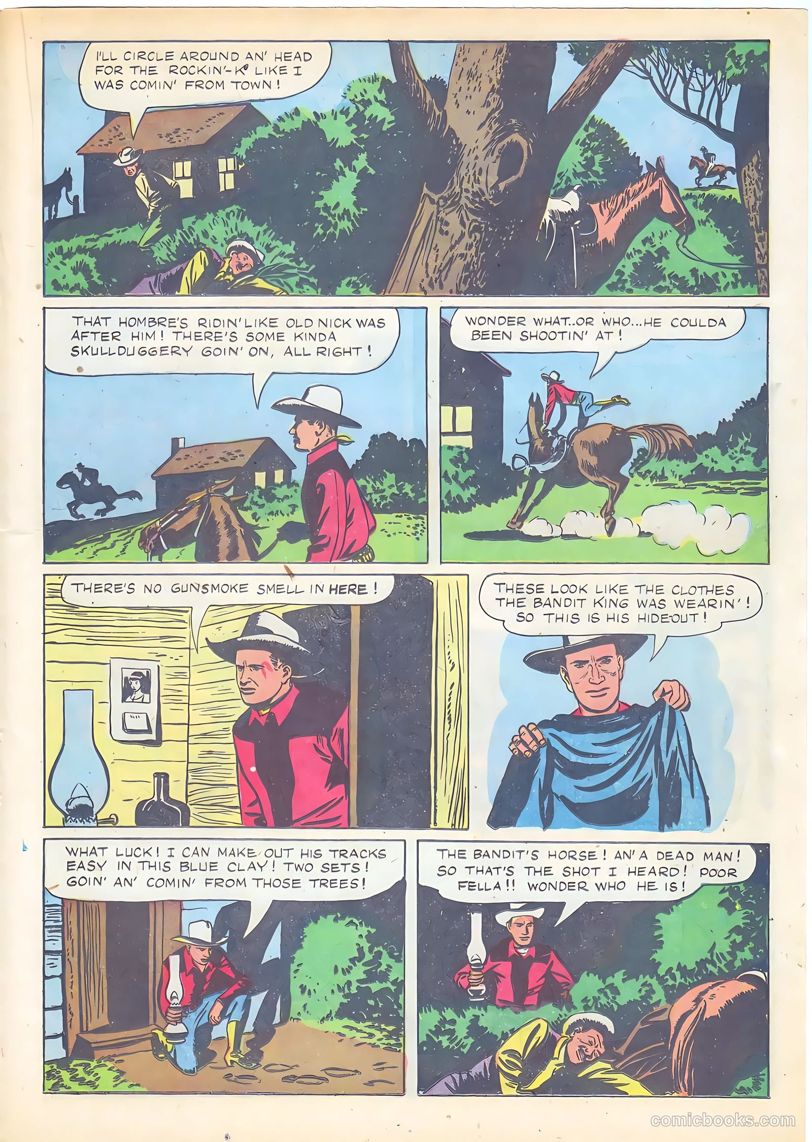 Gene Autry Comics #8 (1954) — page 21 of 52
