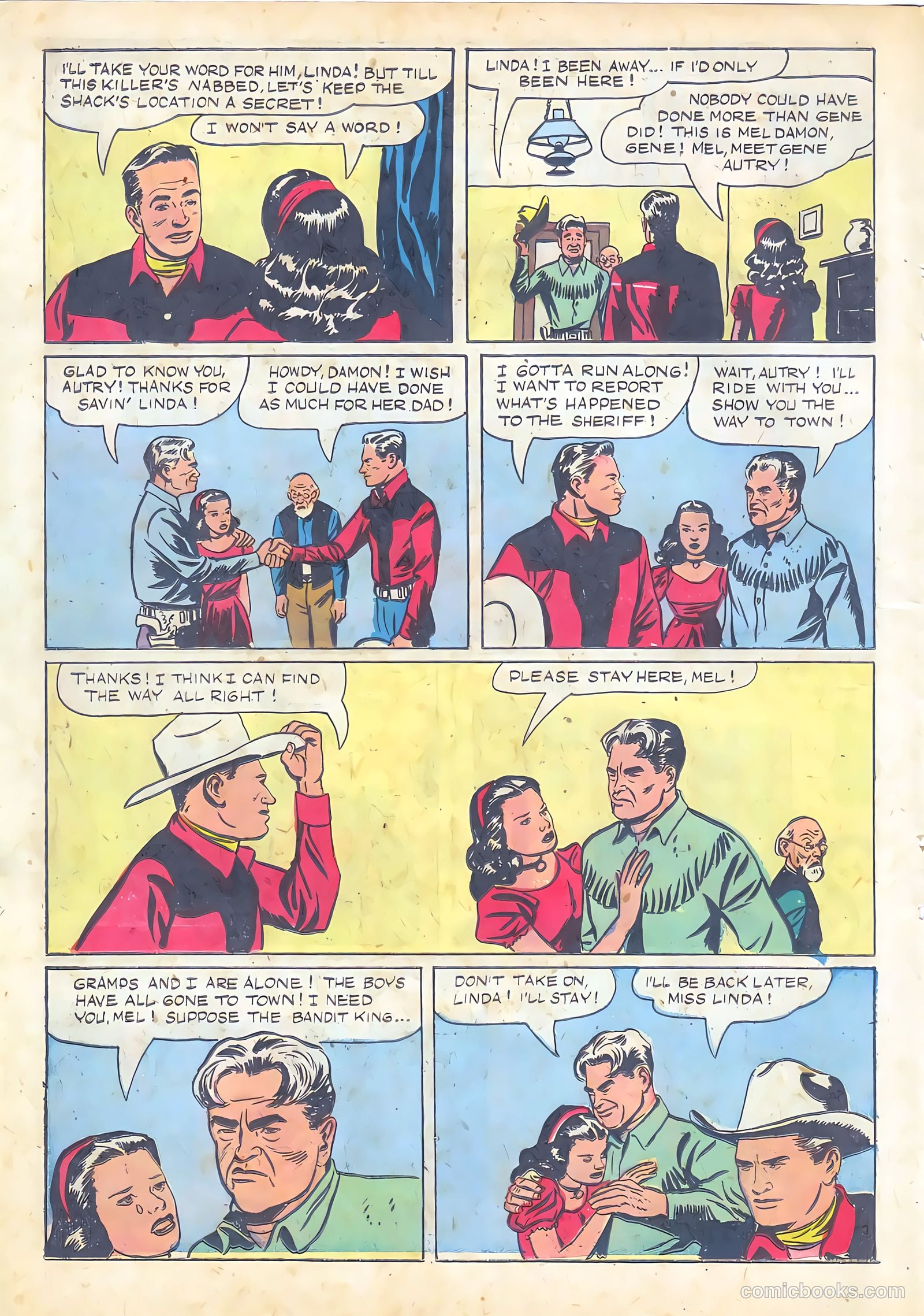 Gene Autry Comics #8 (1954) — page 24 of 52