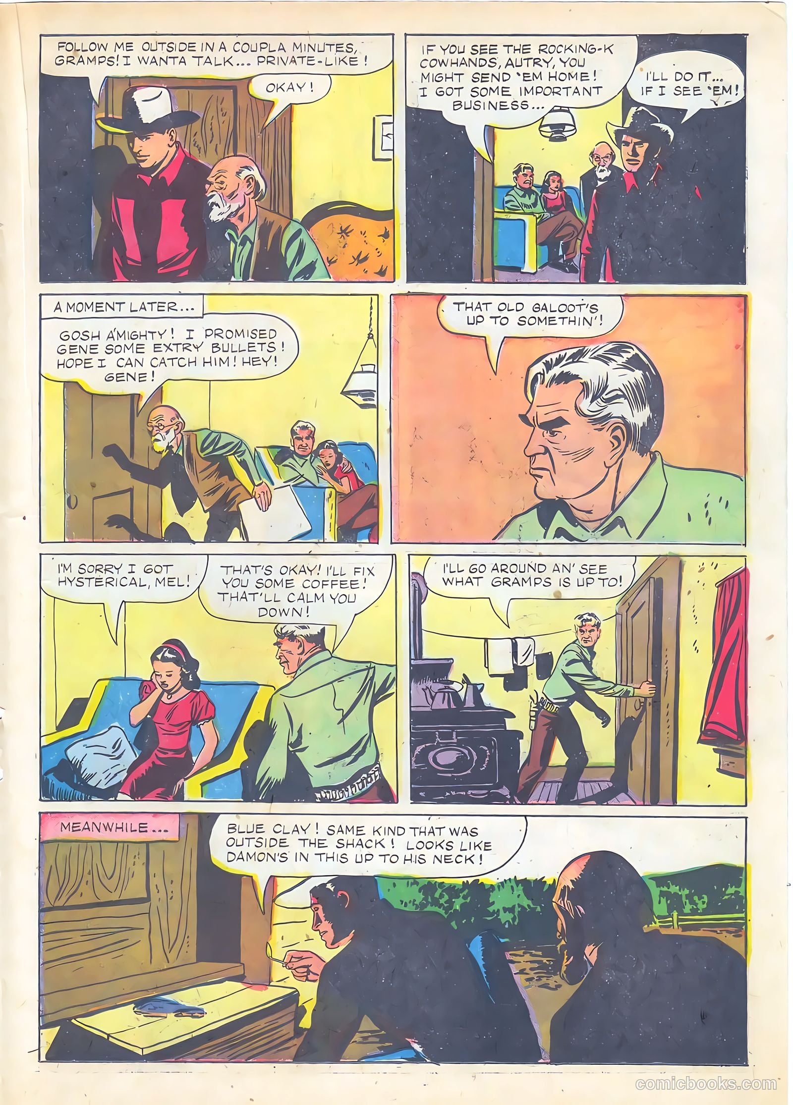 Gene Autry Comics #8 (1954) — page 25 of 52