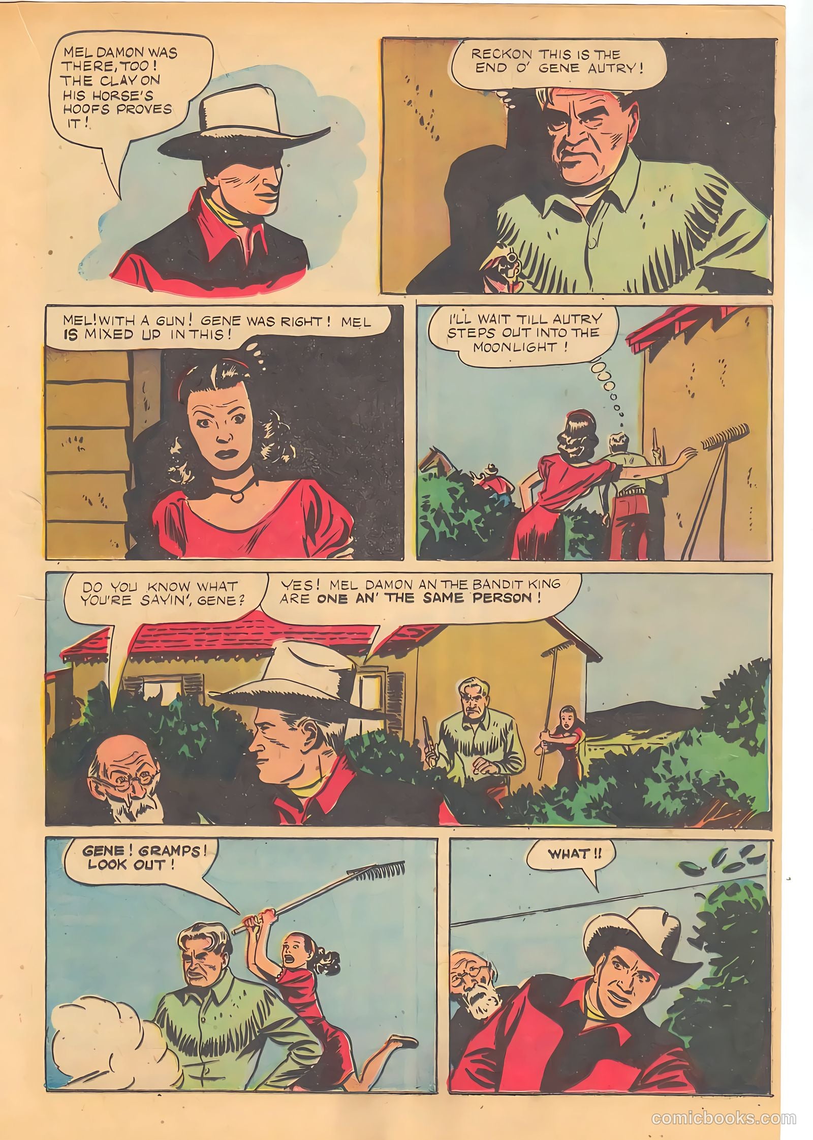 Gene Autry Comics #8 (1954) — page 27 of 52