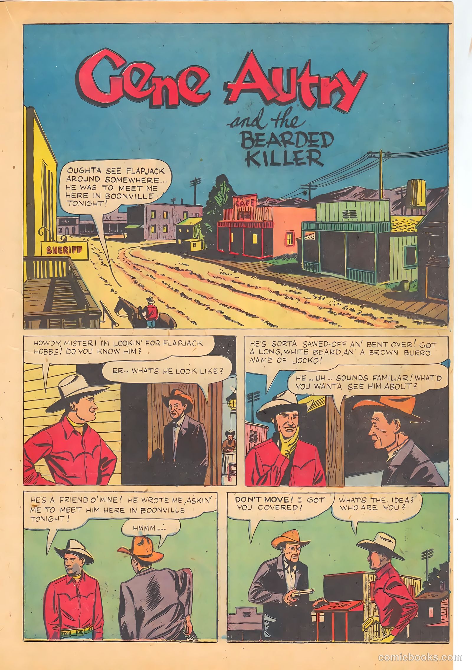 Gene Autry Comics #8 (1954) — page 29 of 52