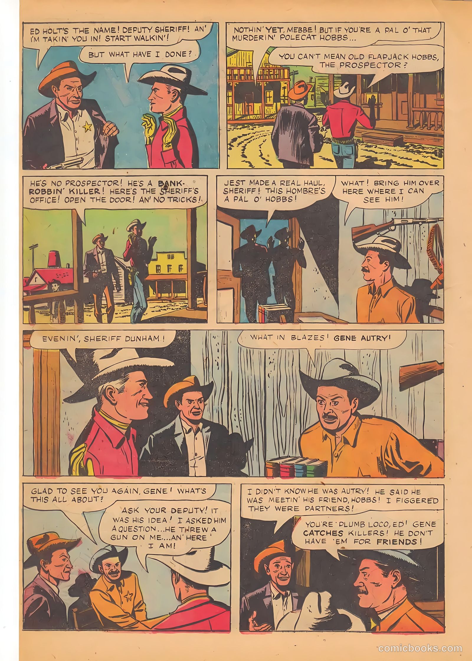 Gene Autry Comics #8 (1954) — page 30 of 52