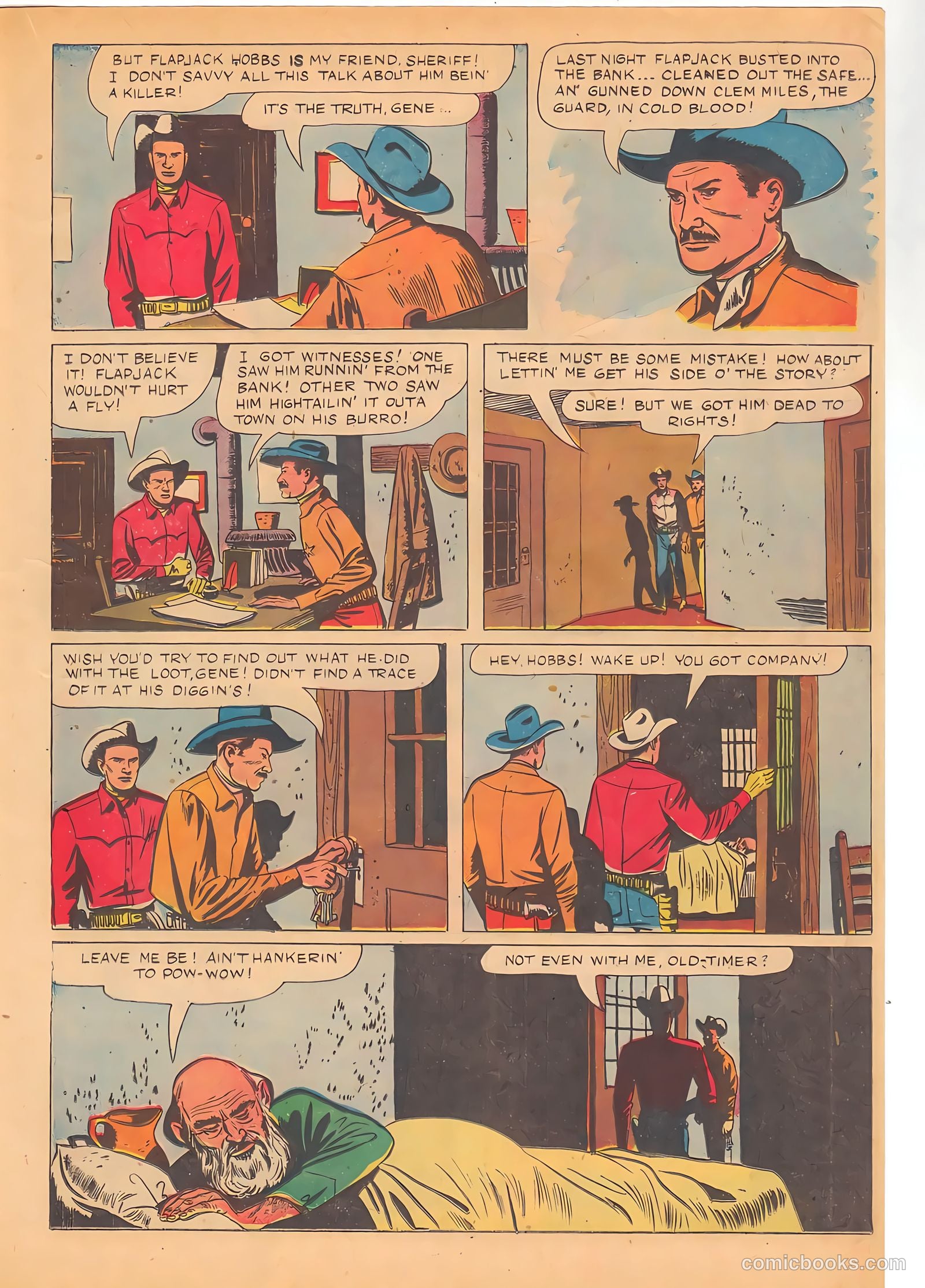 Gene Autry Comics #8 (1954) — page 31 of 52
