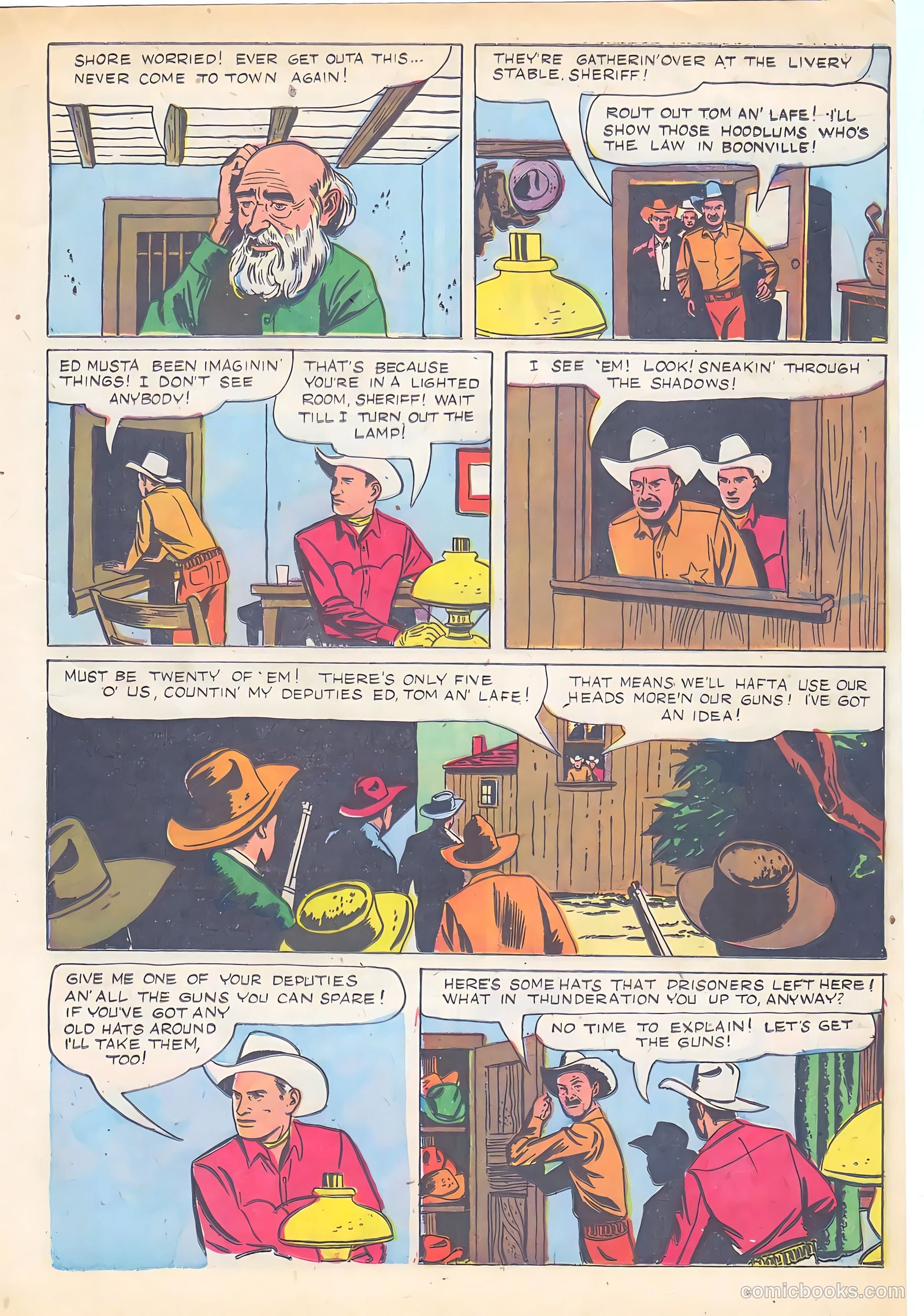 Gene Autry Comics #8 (1954) — page 33 of 52