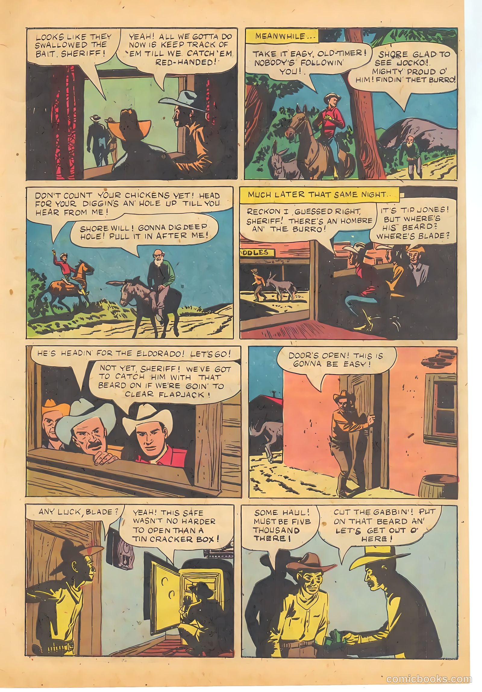 Gene Autry Comics #8 (1954) — page 41 of 52