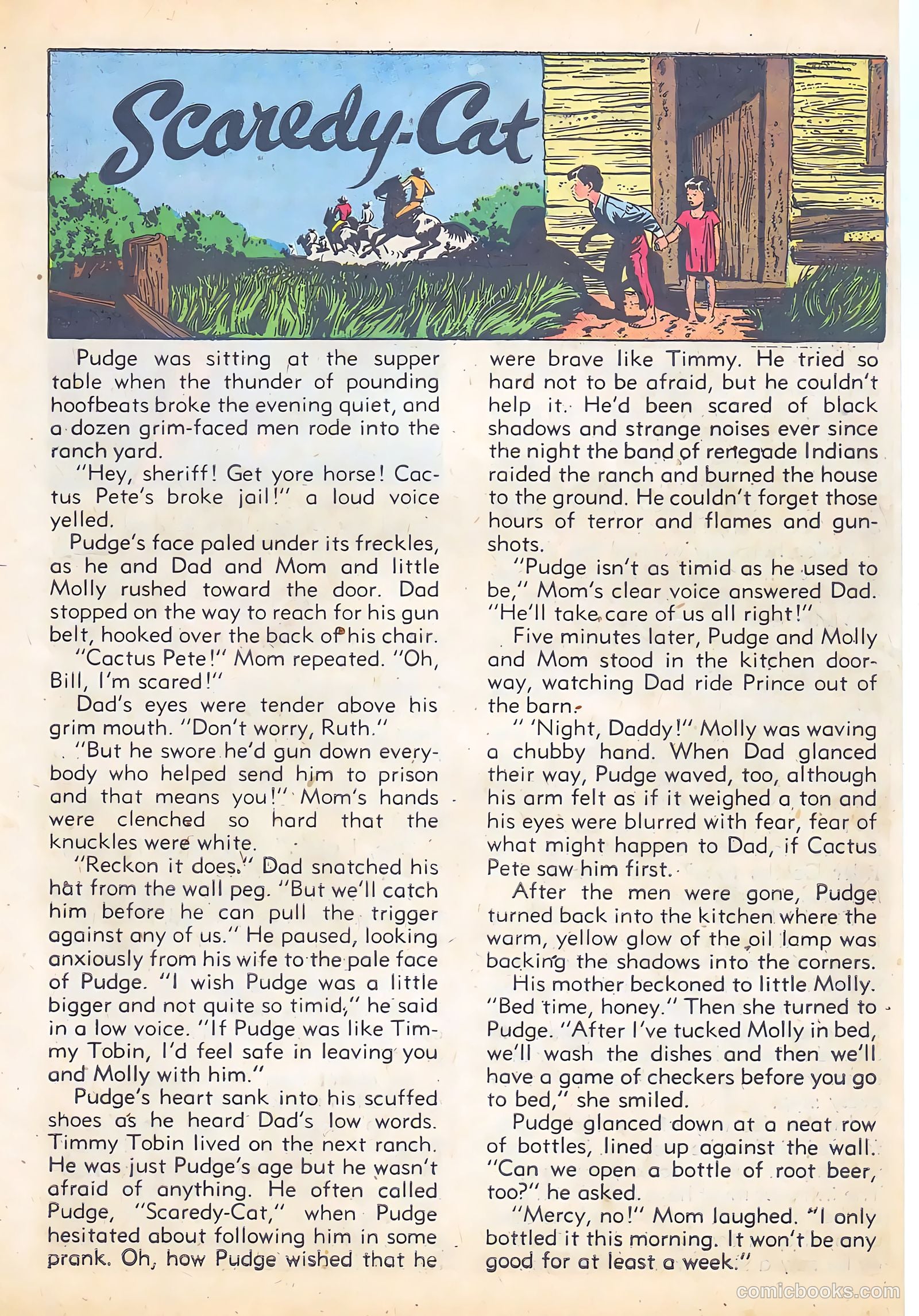 Gene Autry Comics #8 (1954) — page 43 of 52
