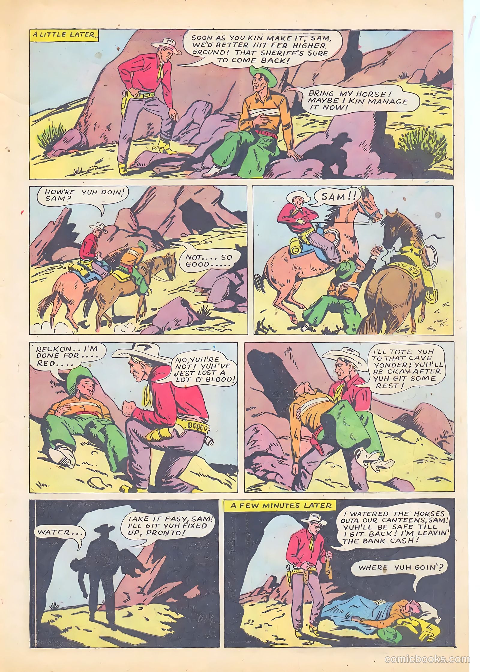 Gene Autry Comics #8 (1954) — page 47 of 52