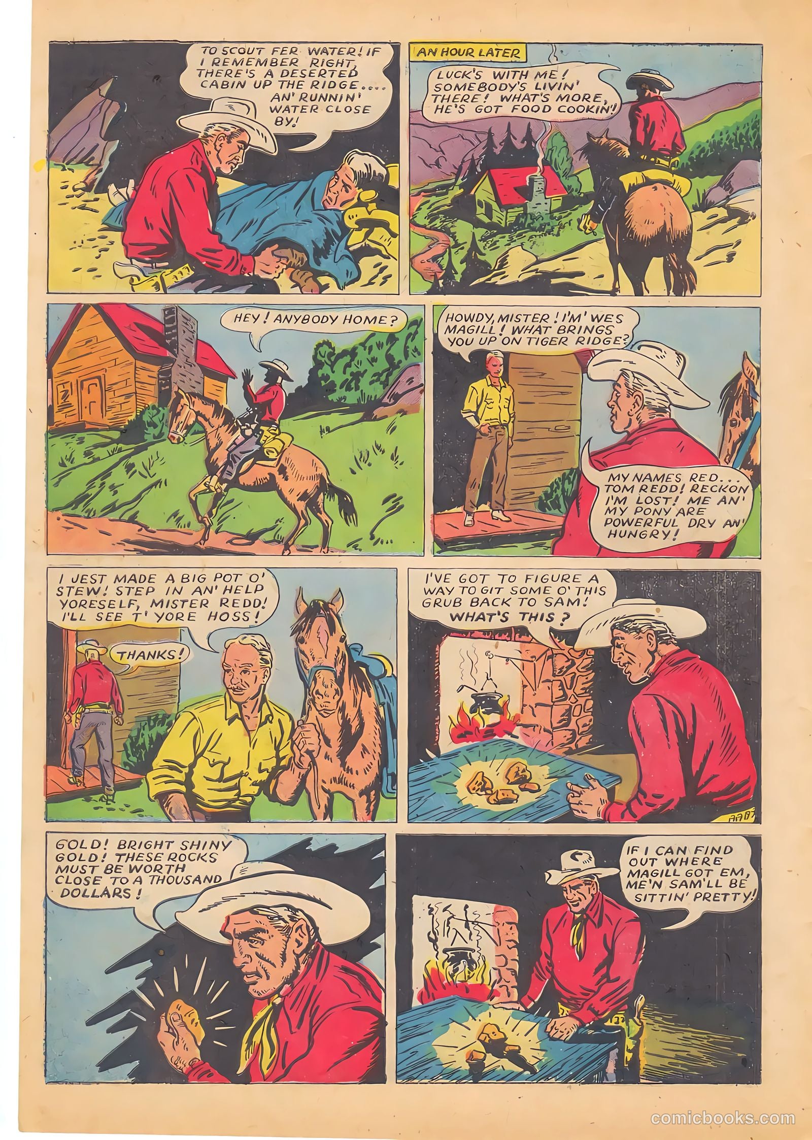 Gene Autry Comics #8 (1954) — page 48 of 52