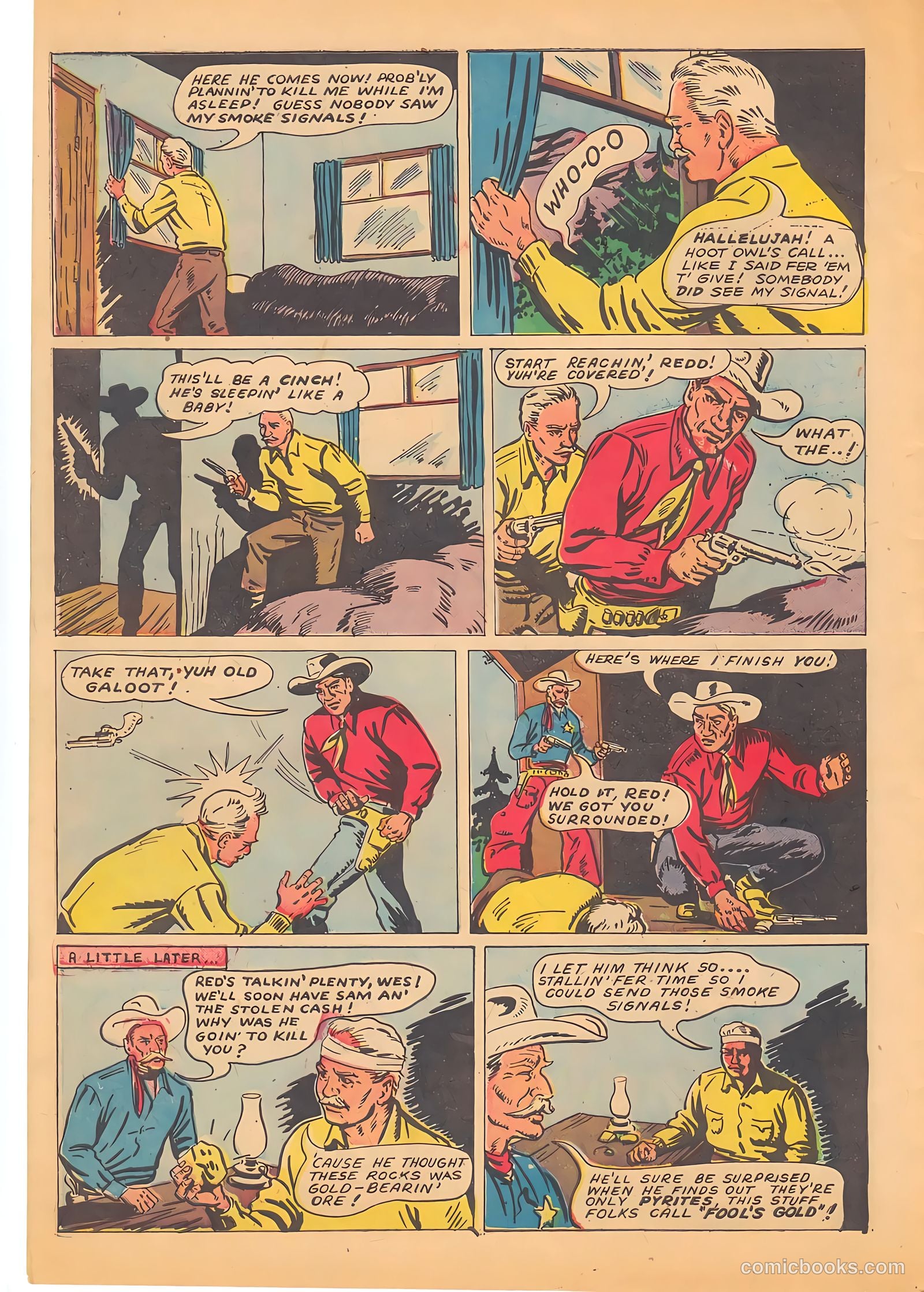 Gene Autry Comics #8 (1954) — page 50 of 52