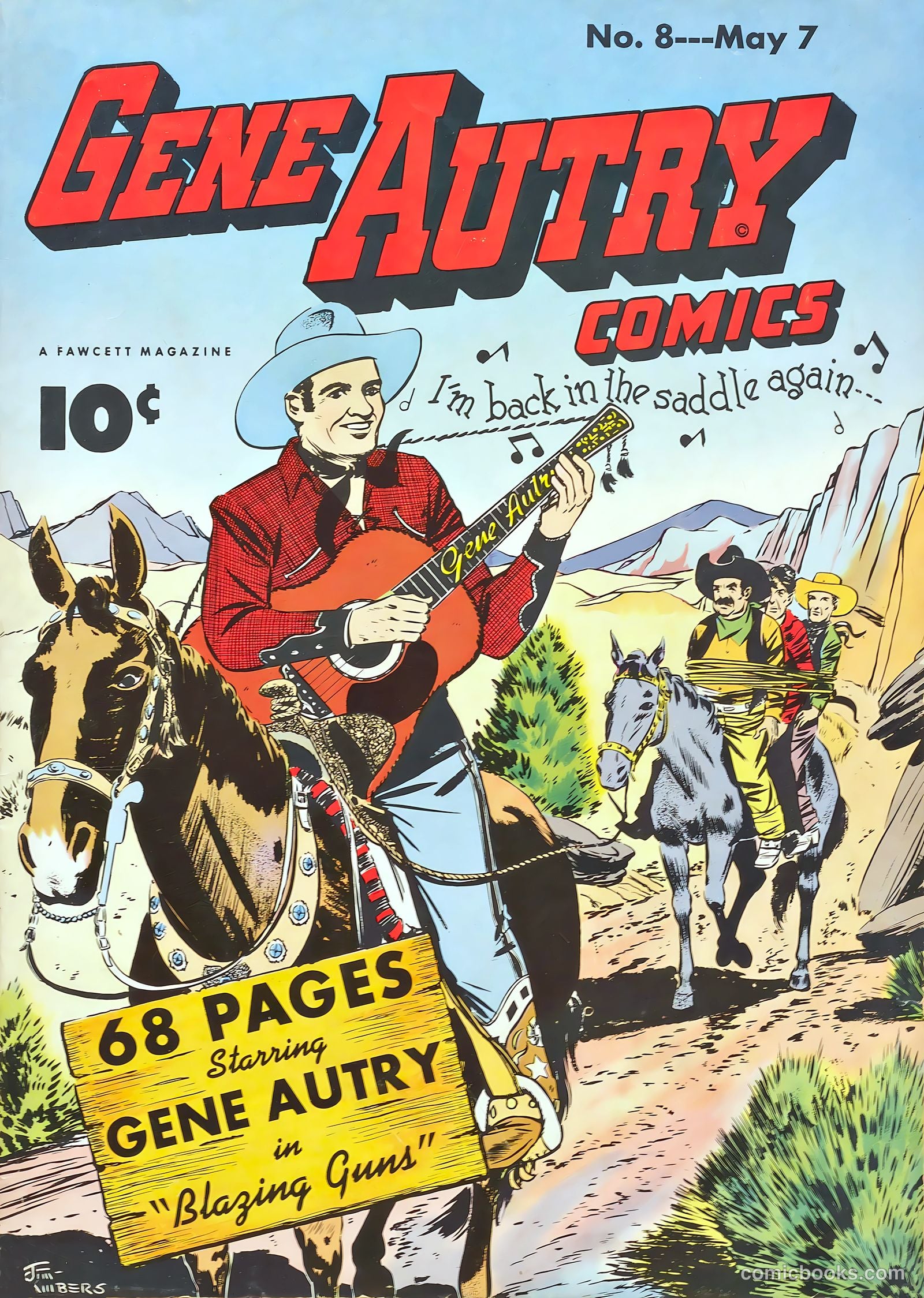 Gene Autry Comics #8