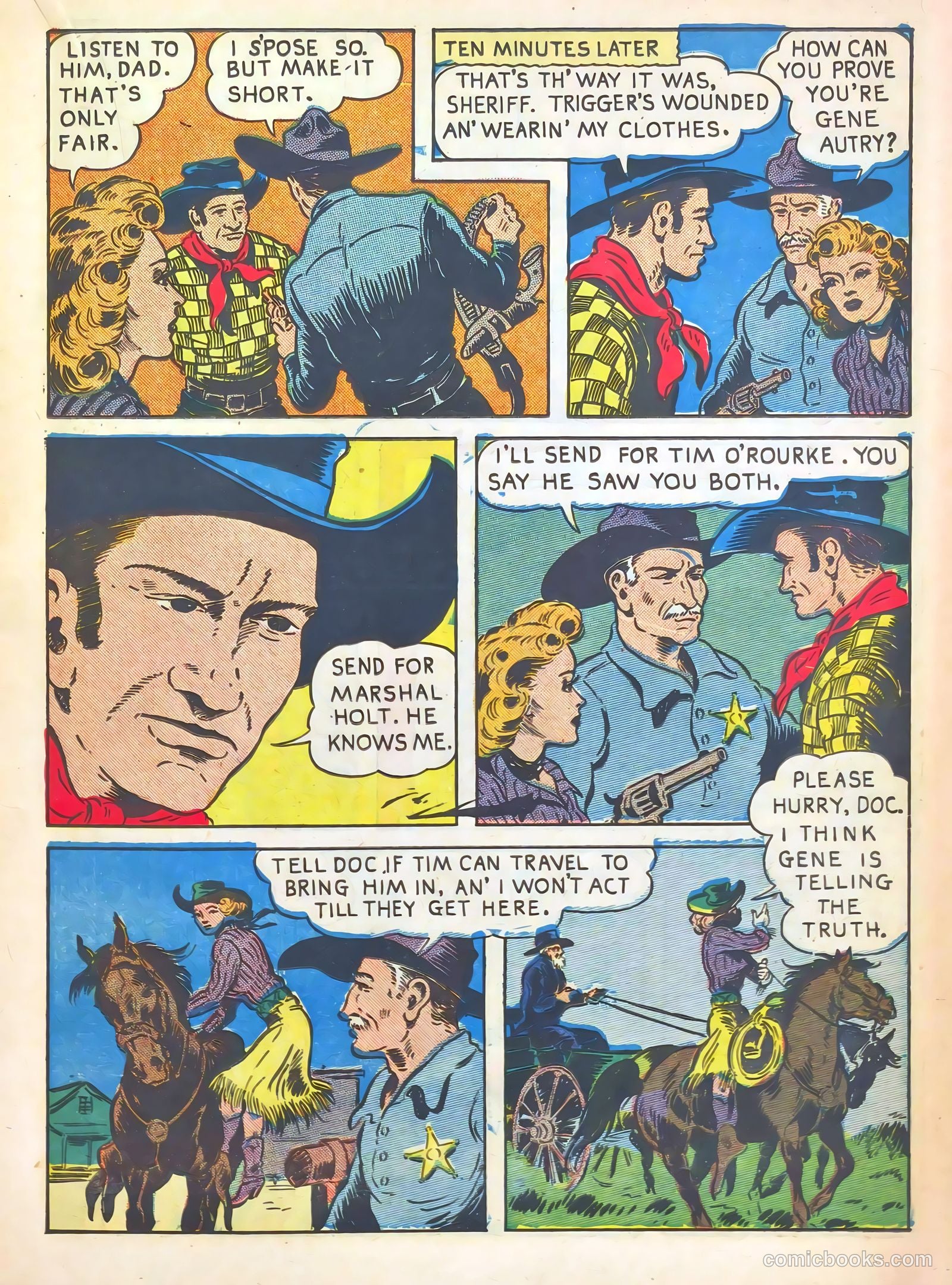 Gene Autry Comics #8 (1943) — page 27 of 68