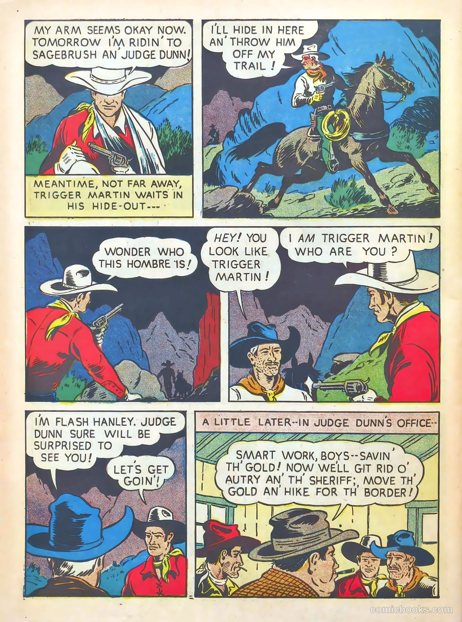 Gene Autry Comics #8 (1943) — page 50 of 68