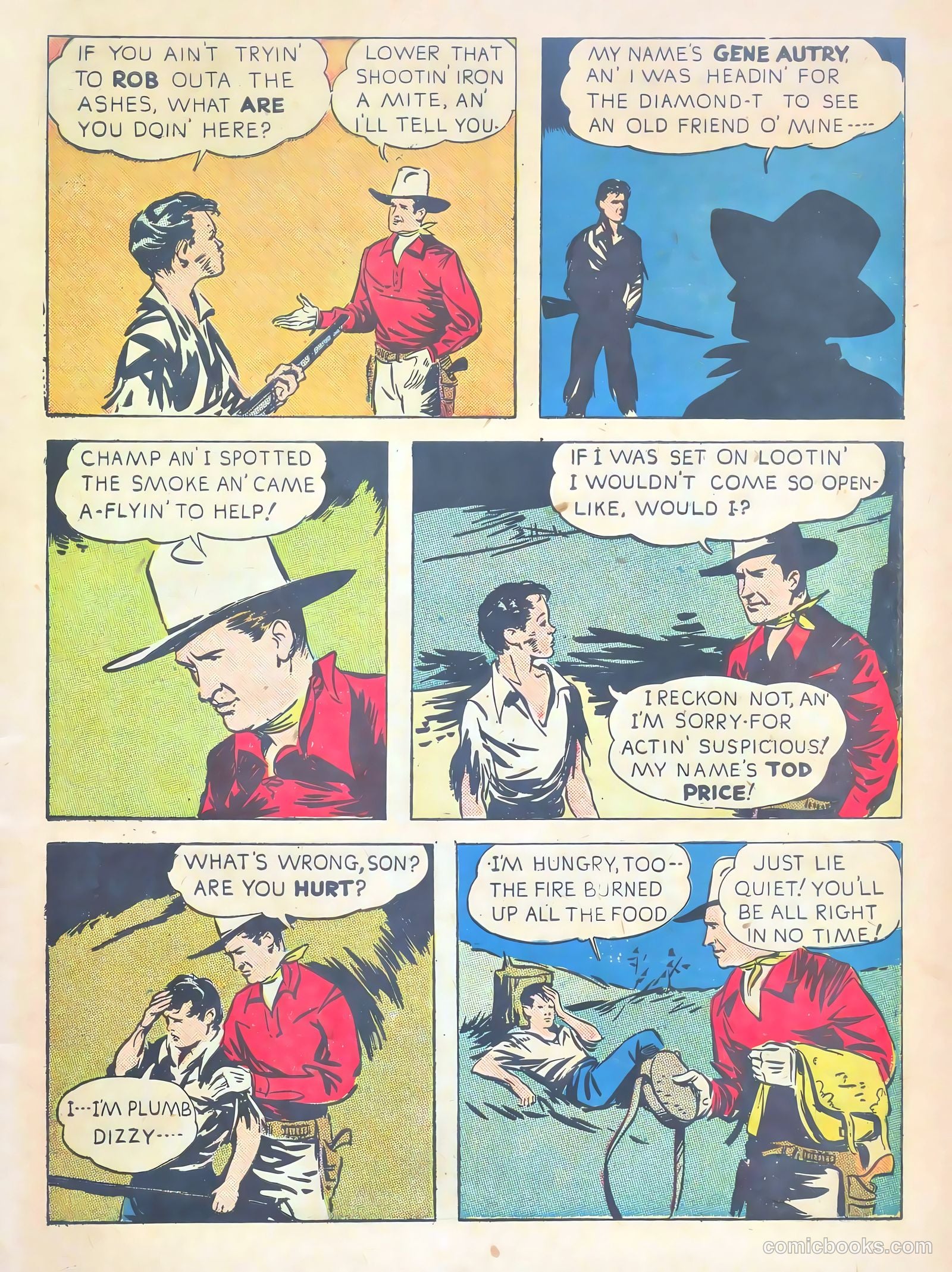Gene Autry Comics #9 (1943) — page 5 of 68