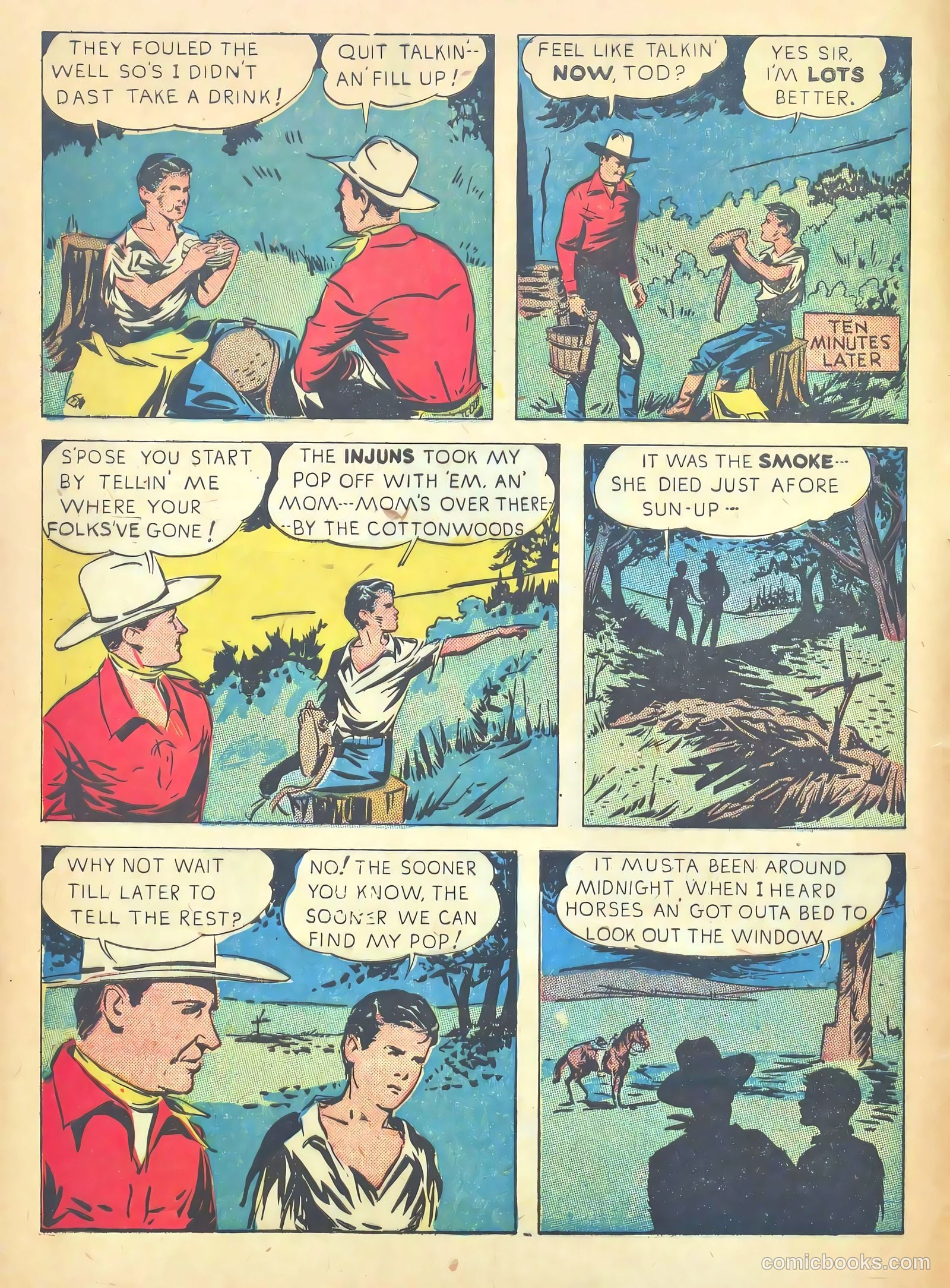 Gene Autry Comics #9 (1943) — page 6 of 68