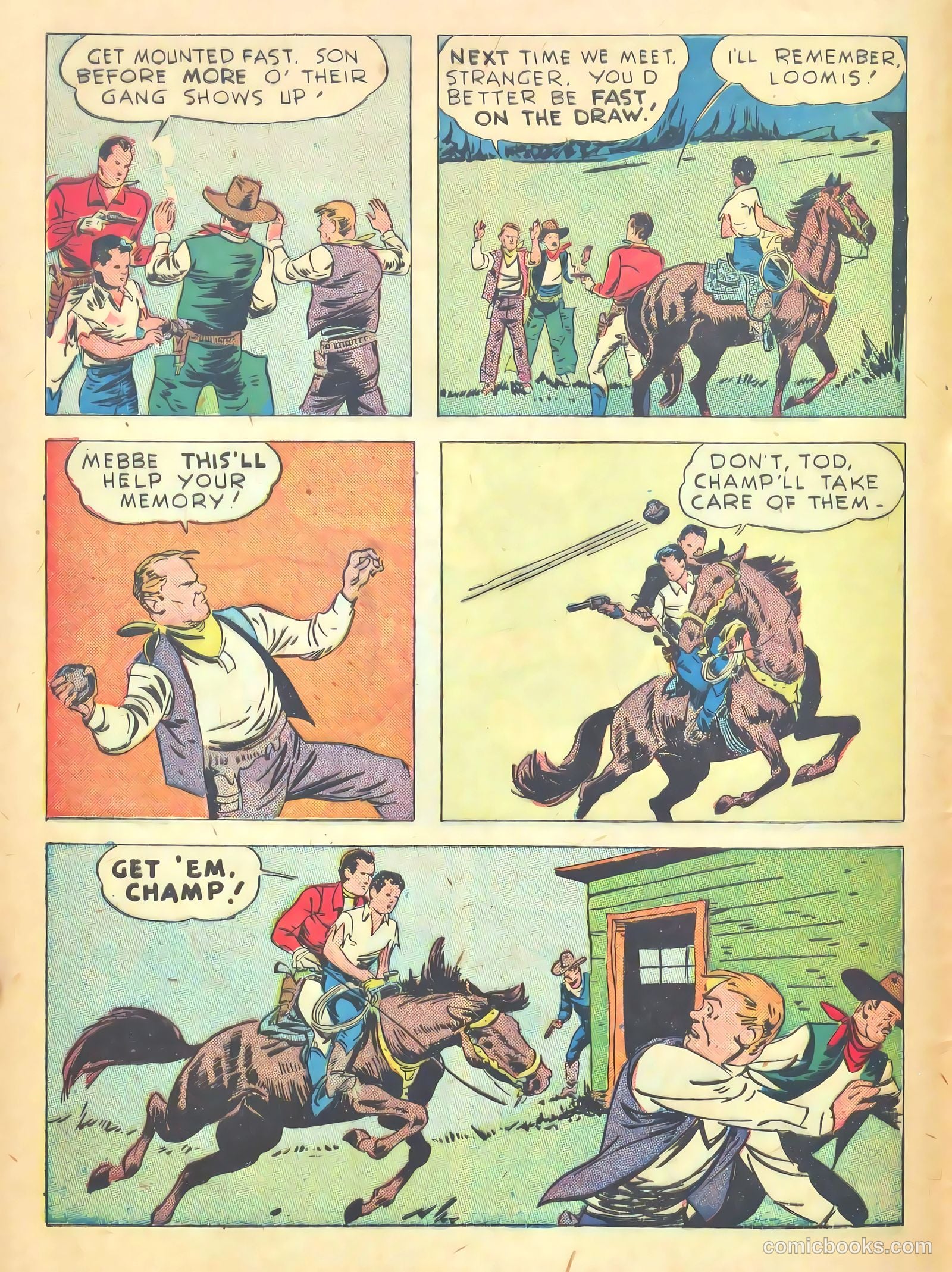 Gene Autry Comics #9 (1943) — page 14 of 68