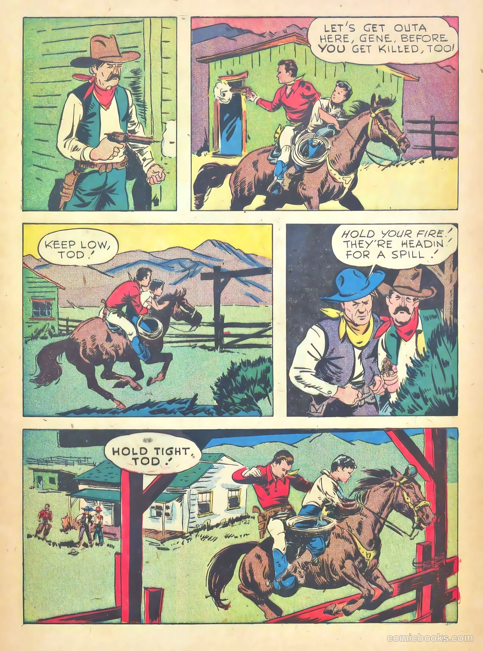 Gene Autry Comics #9 (1943) — page 15 of 68