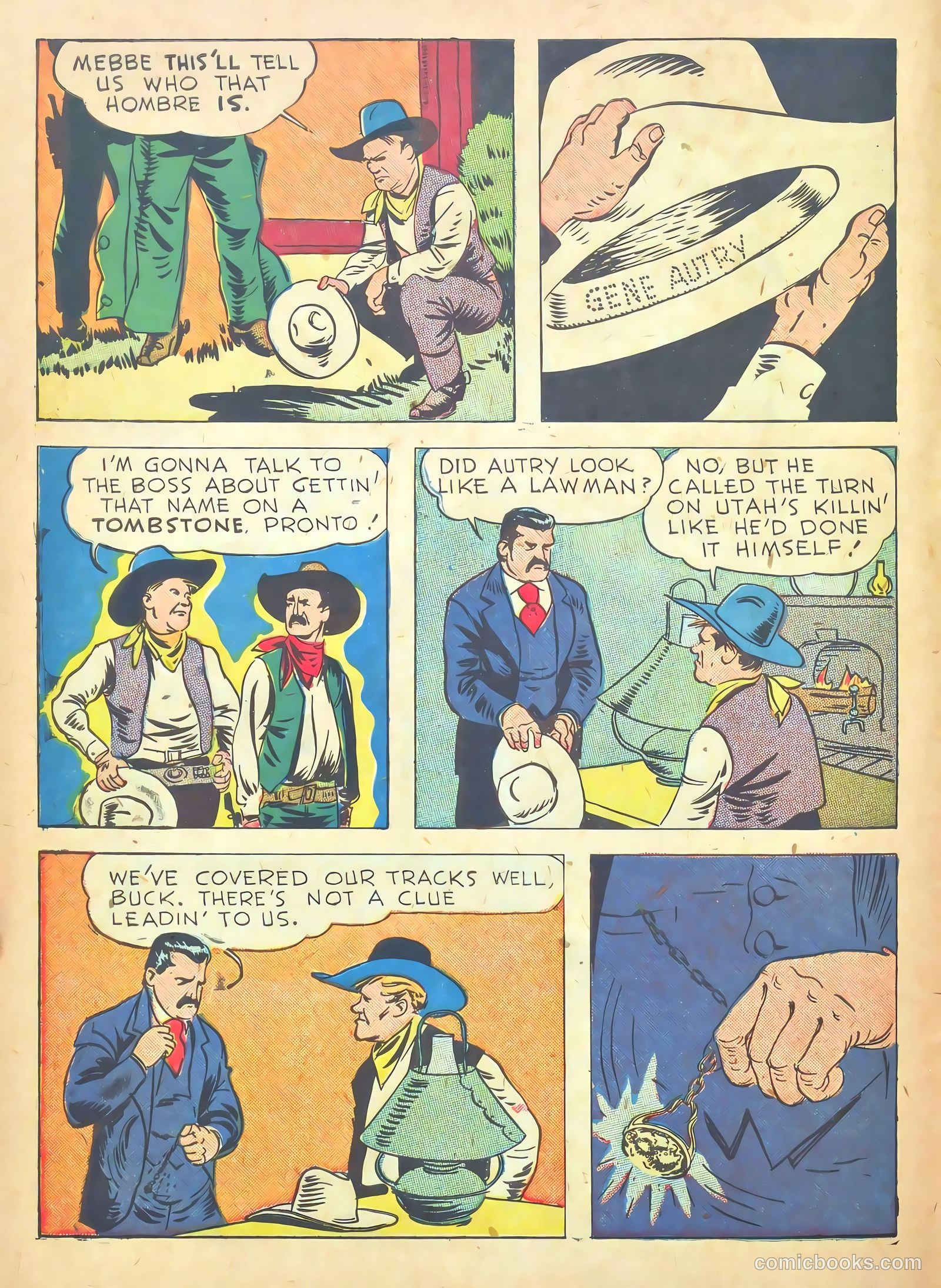 Gene Autry Comics #9 (1943) — page 16 of 68