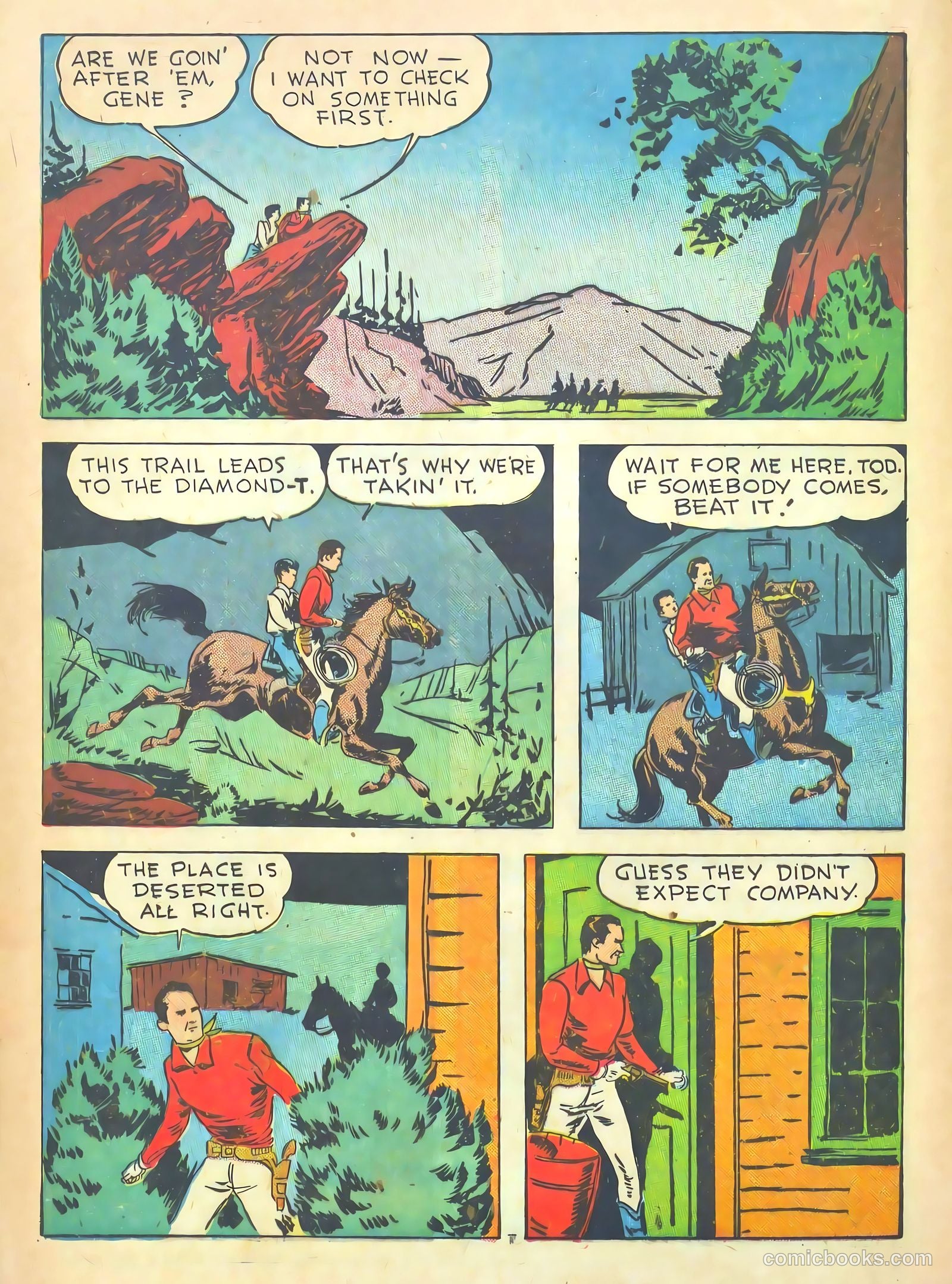 Gene Autry Comics #9 (1943) — page 20 of 68