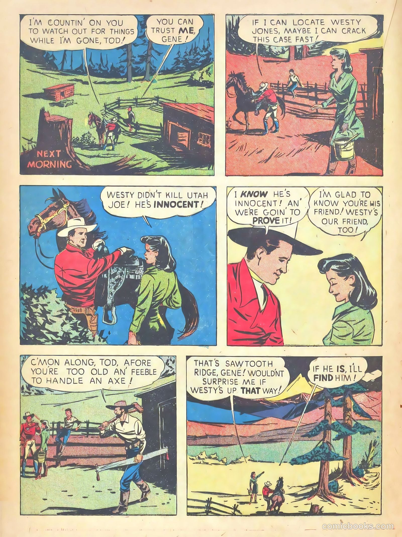 Gene Autry Comics #9 (1943) — page 30 of 68