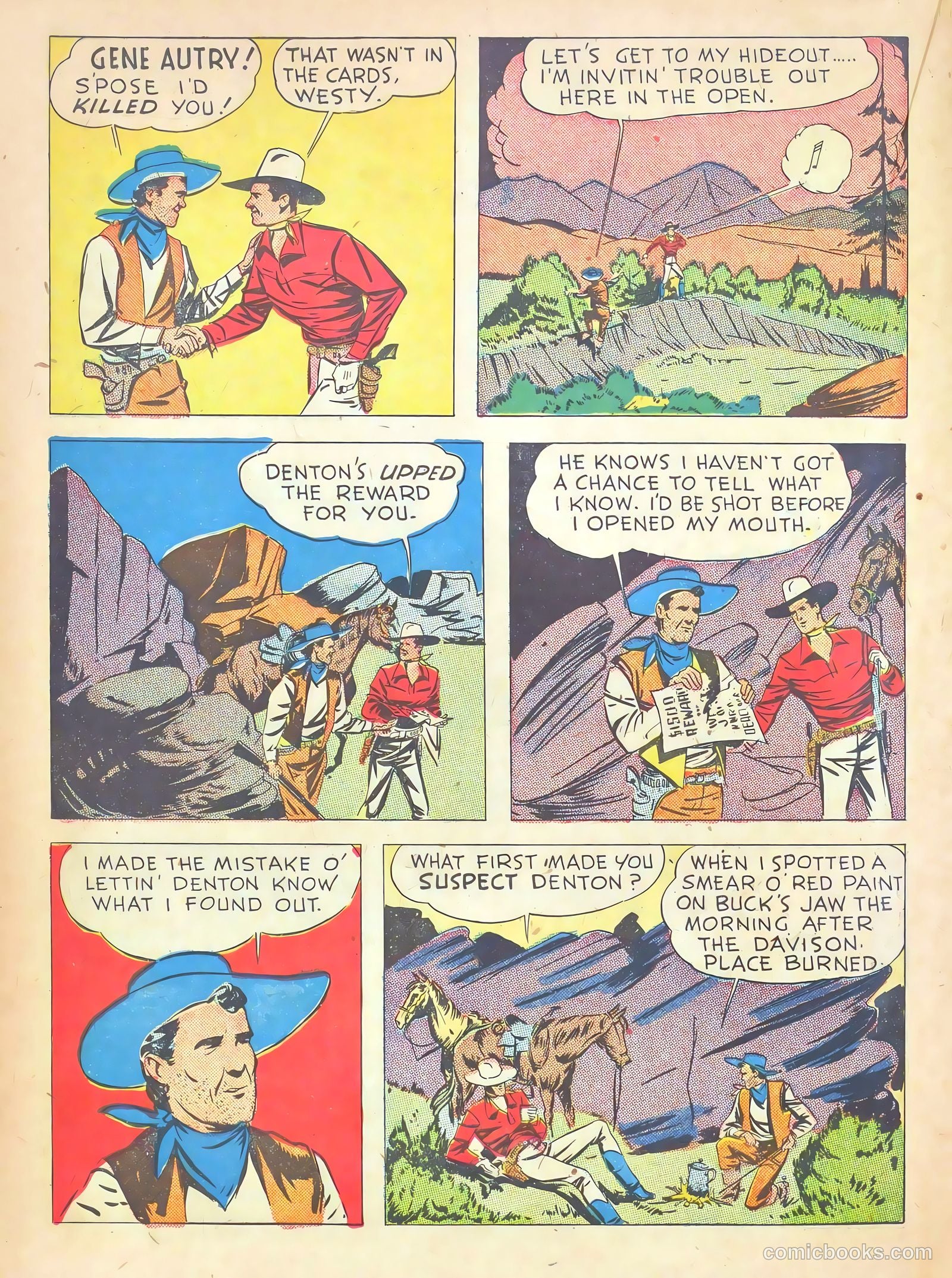 Gene Autry Comics #9 (1943) — page 34 of 68
