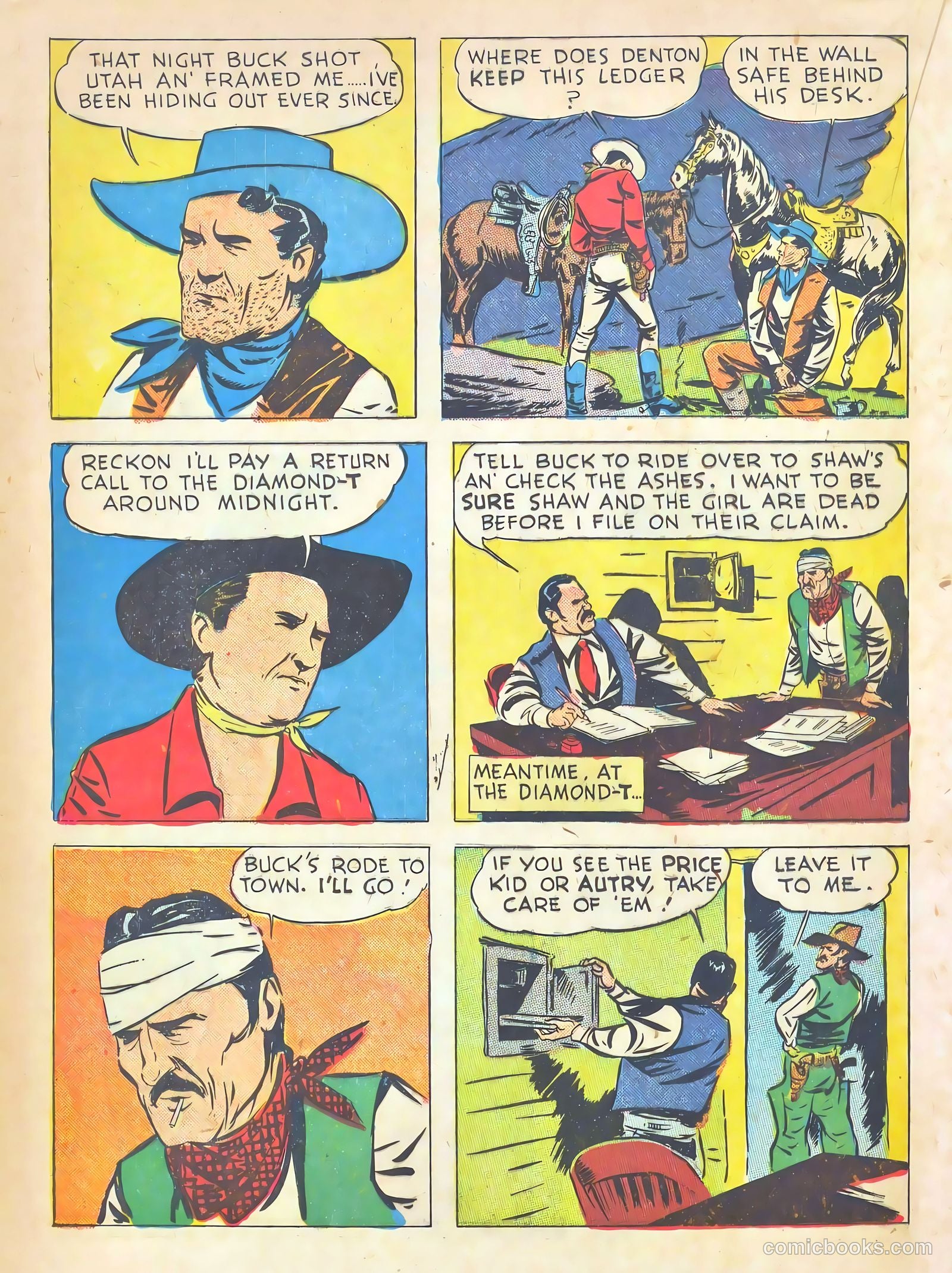 Gene Autry Comics #9 (1943) — page 36 of 68