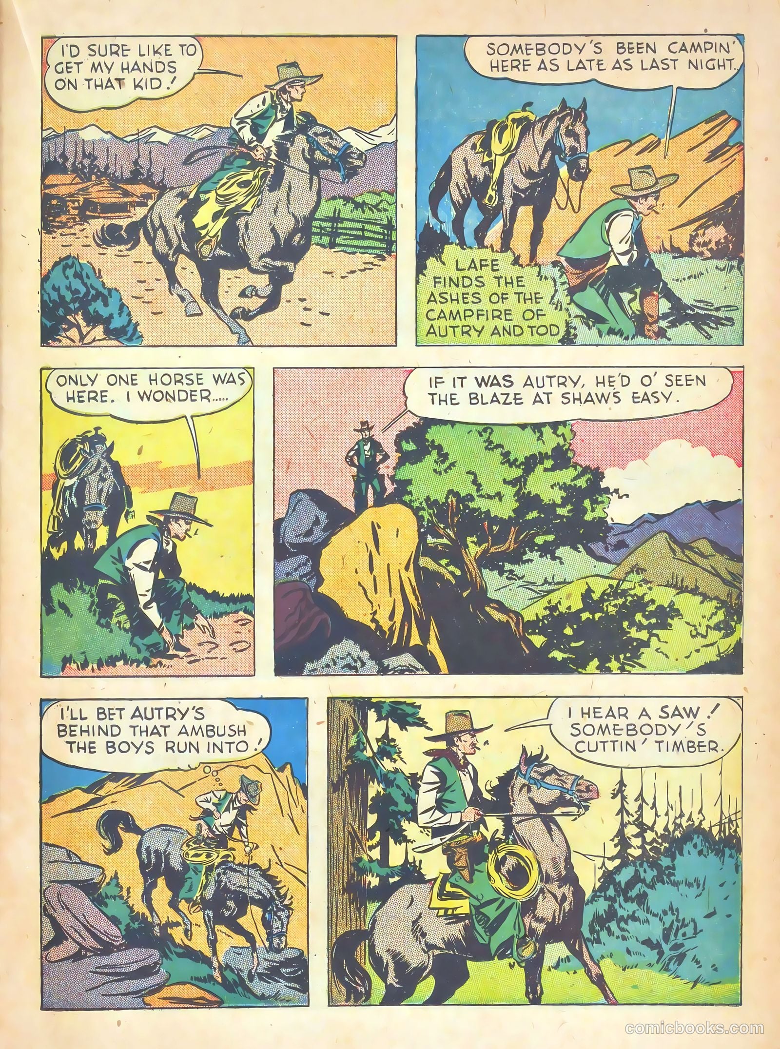 Gene Autry Comics #9 (1943) — page 37 of 68
