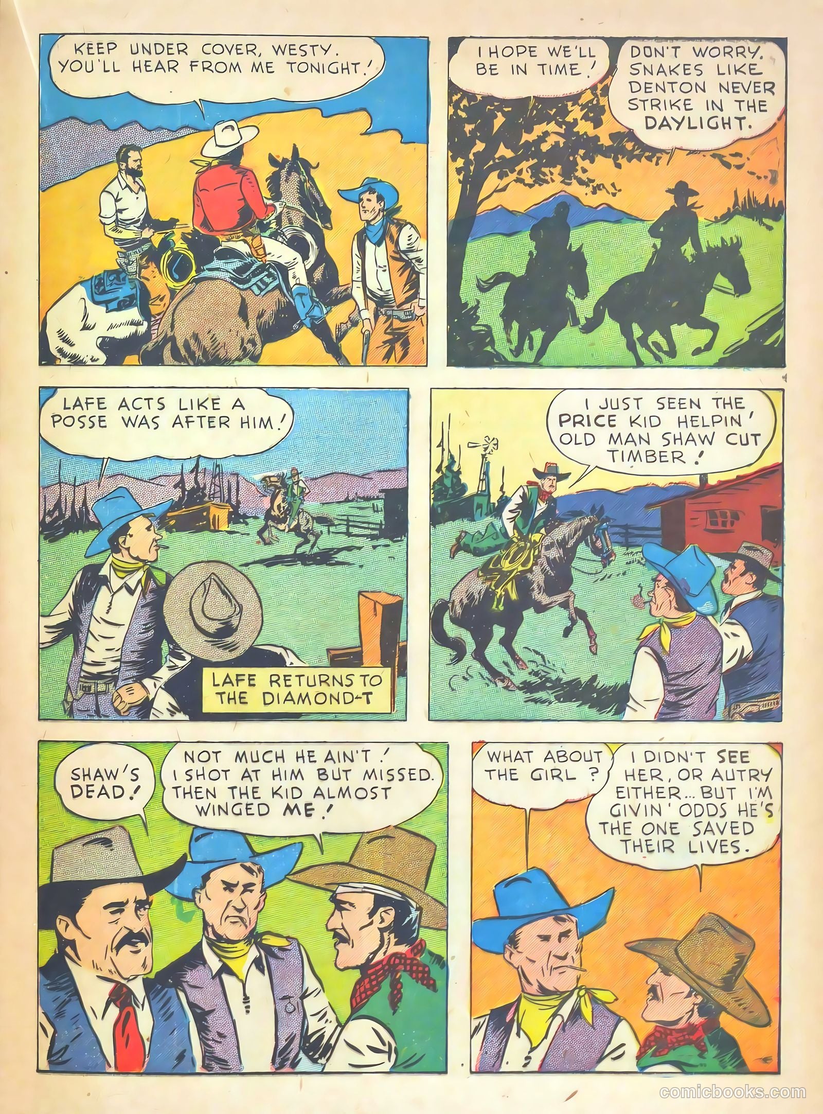Gene Autry Comics #9 (1943) — page 41 of 68