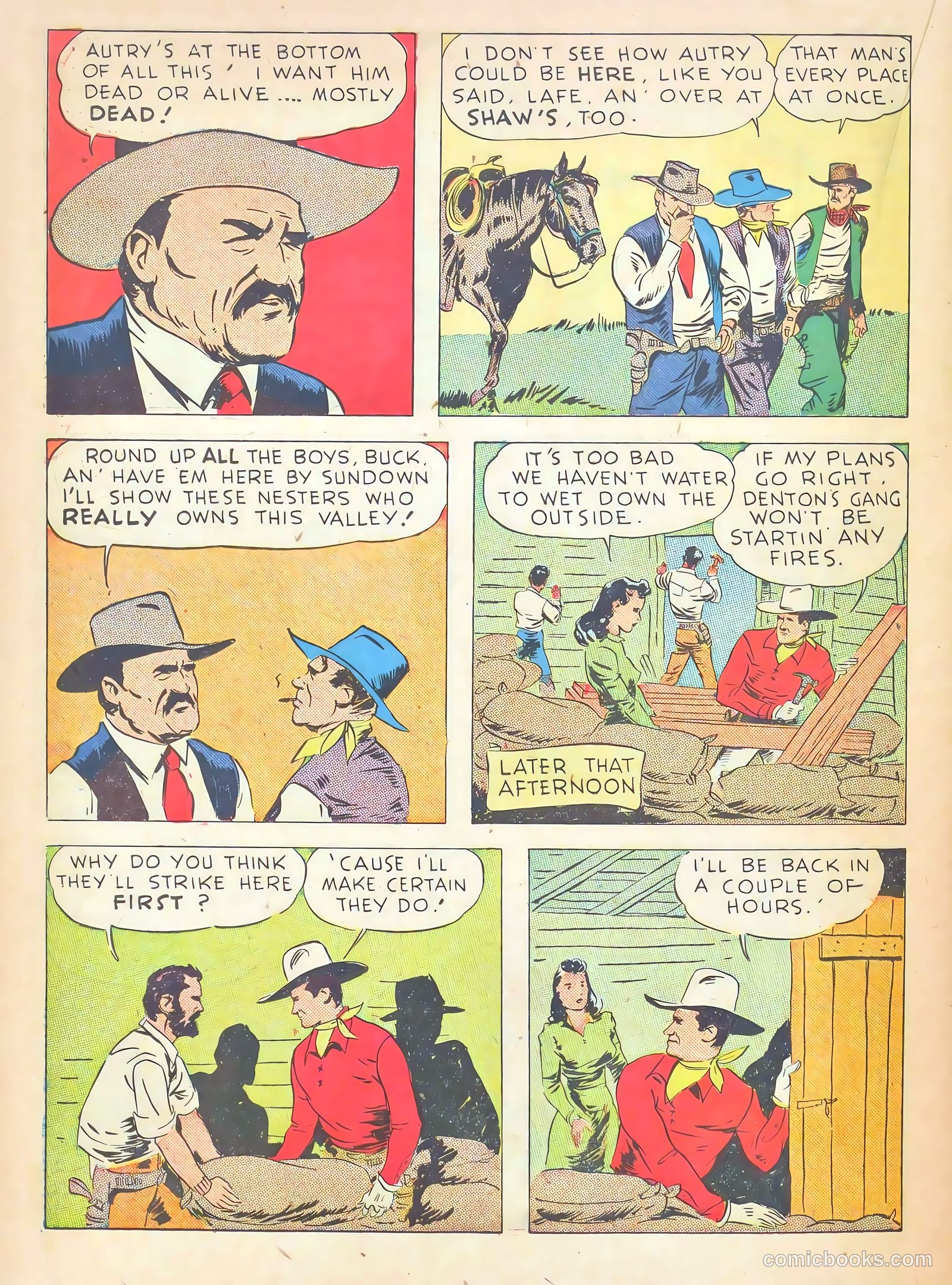 Gene Autry Comics #9 (1943) — page 42 of 68
